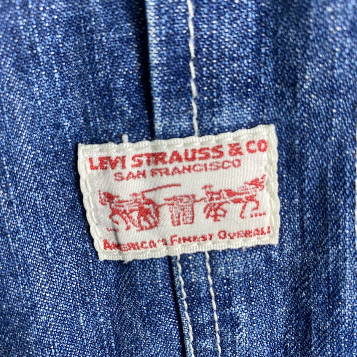 Levi's × Levi's Vintage Clothing × Vintage Vintage Levis Blanket Lining Denim Chore Jacket M Size Size US M / EU 48-50 / 2 - 7 Thumbnail