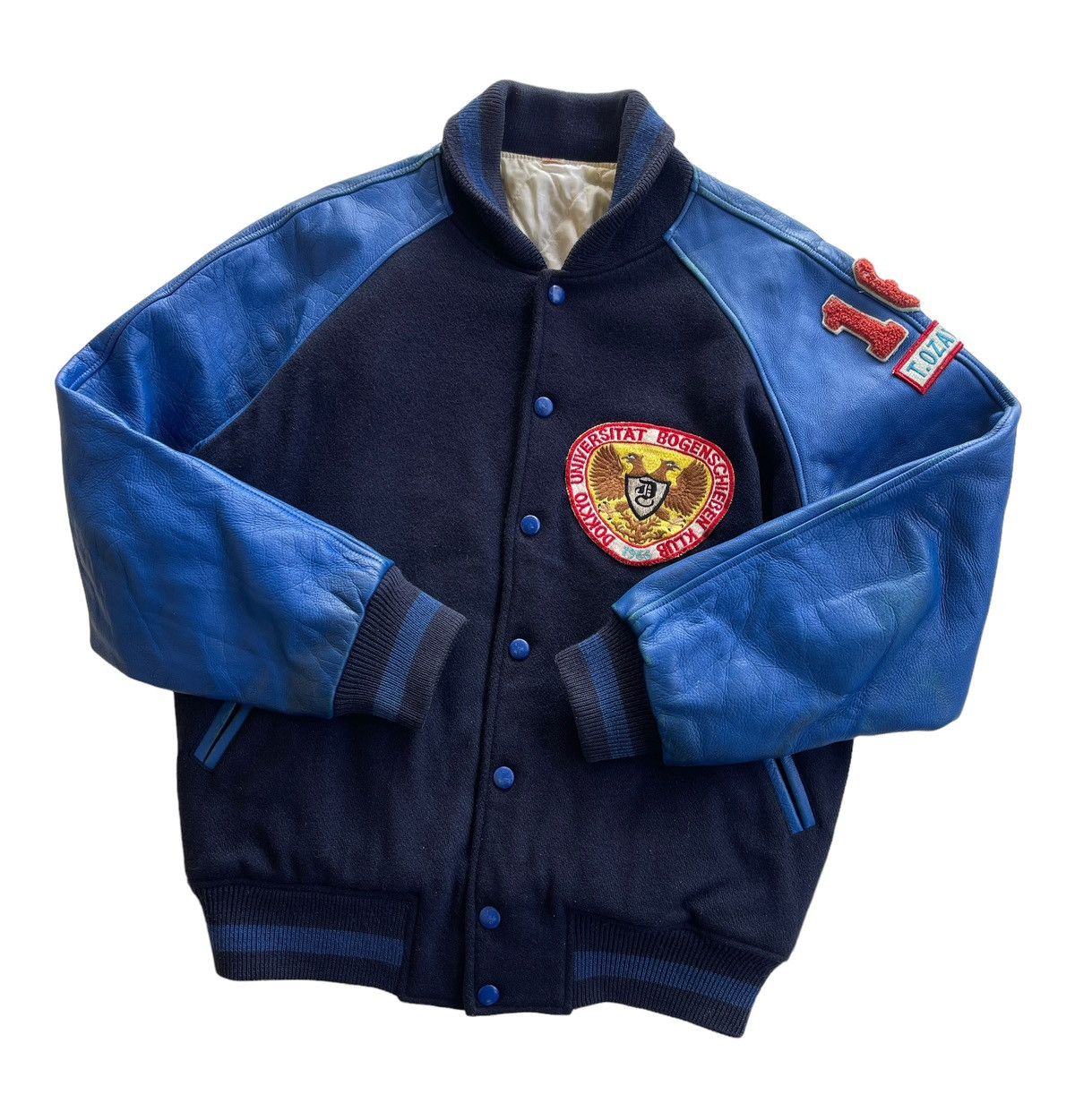 Vintage 90s Village Stone Varsity Jacket
