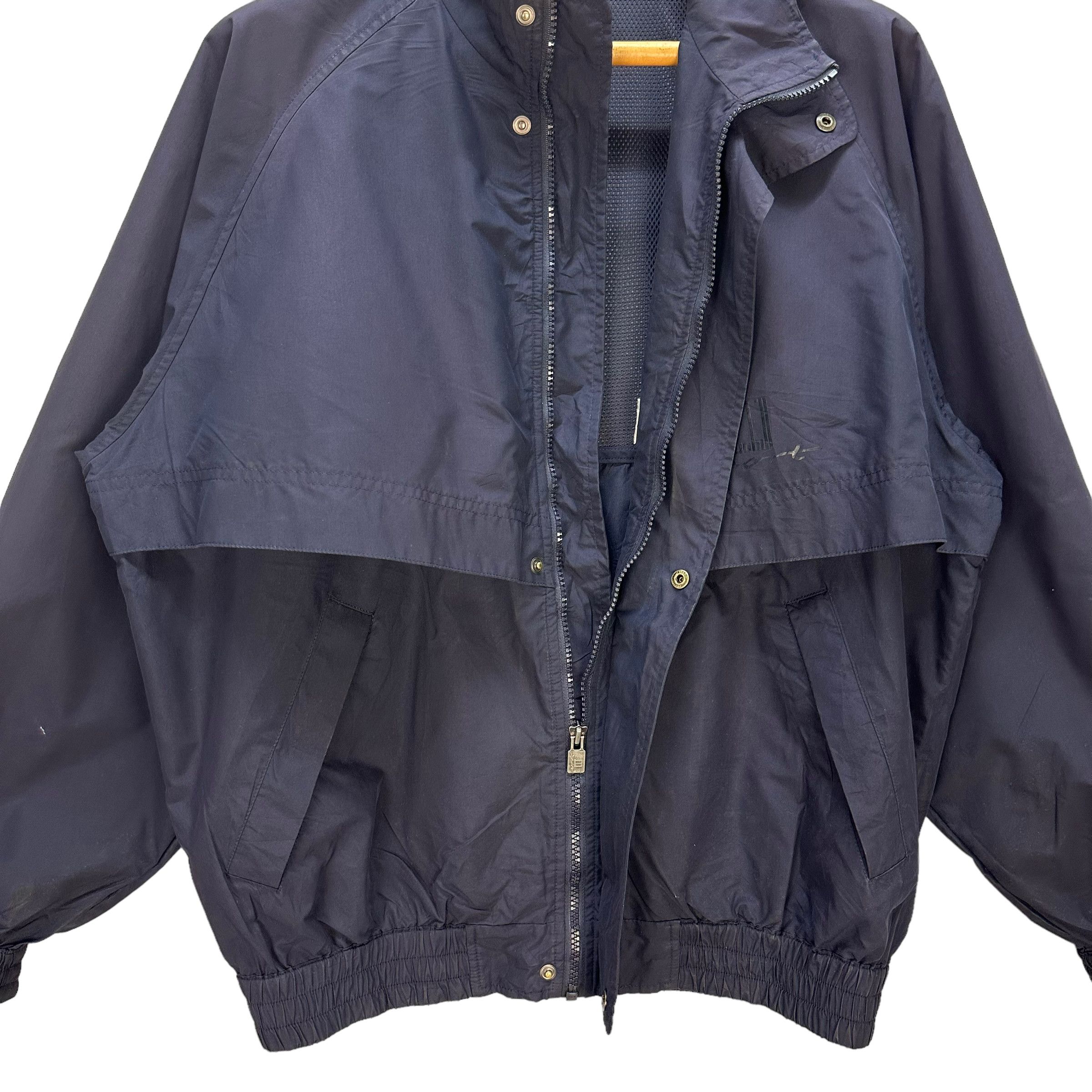 Alfred Dunhill VINTAGE 90's DUNHILL SPORT WINDBREAKER JACKET #8392-007 Size US L / EU 52-54 / 3 - 7 Thumbnail