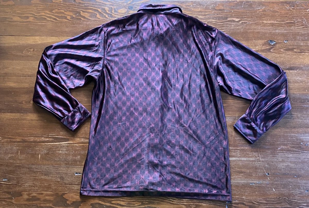 Vintage Vintage 90’s Street Culture Polyester Long Sleeve Button Up Size US L / EU 52-54 / 3 - 12 Thumbnail