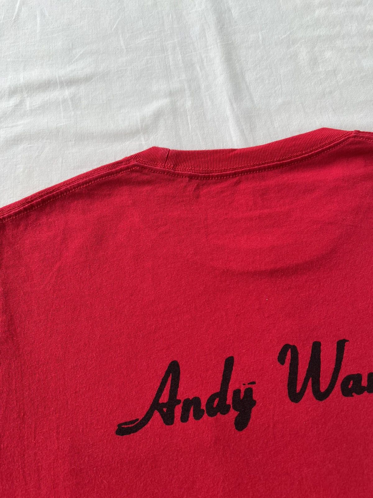 Uniqlo Uniqlo x Andy Warhol Art Pocket Red T-shirt Size US S / EU 44-46 / 1 - 9 Thumbnail