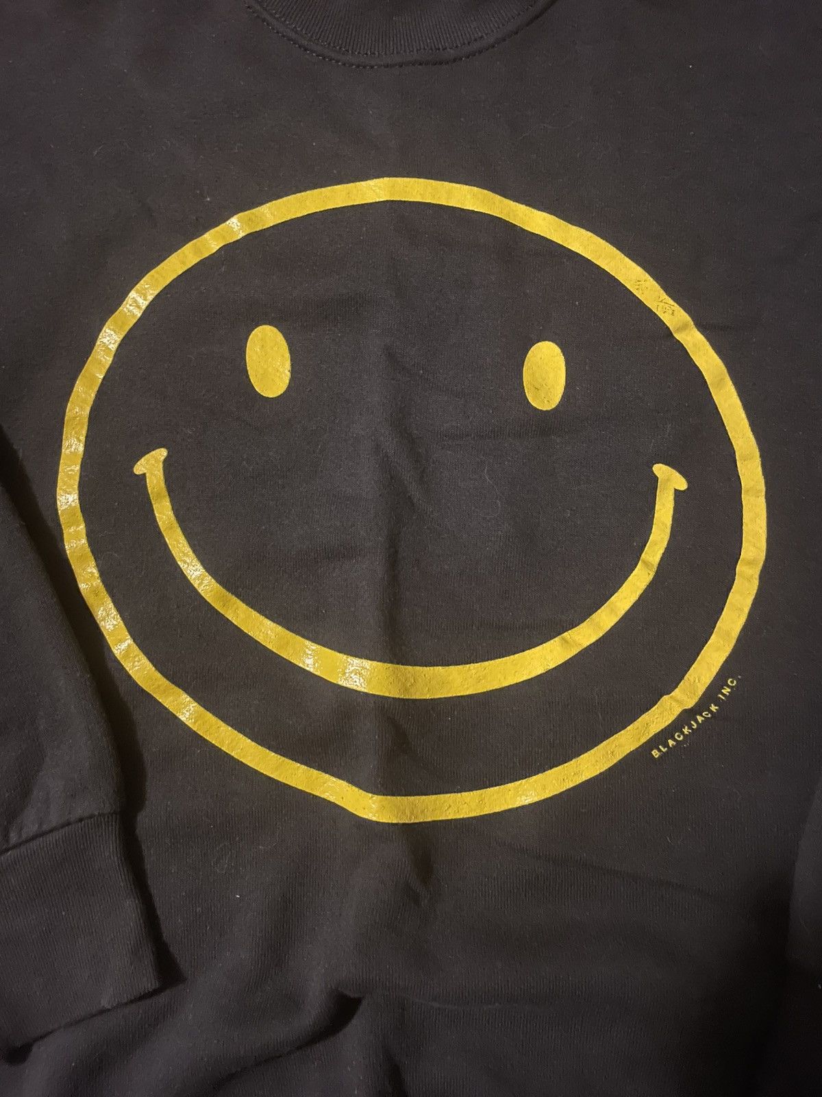 Other Vintage 90s Blackjack Inc Classic Smiley Face Crewneck Large Size US L / EU 52-54 / 3 - 2 Thumbnail