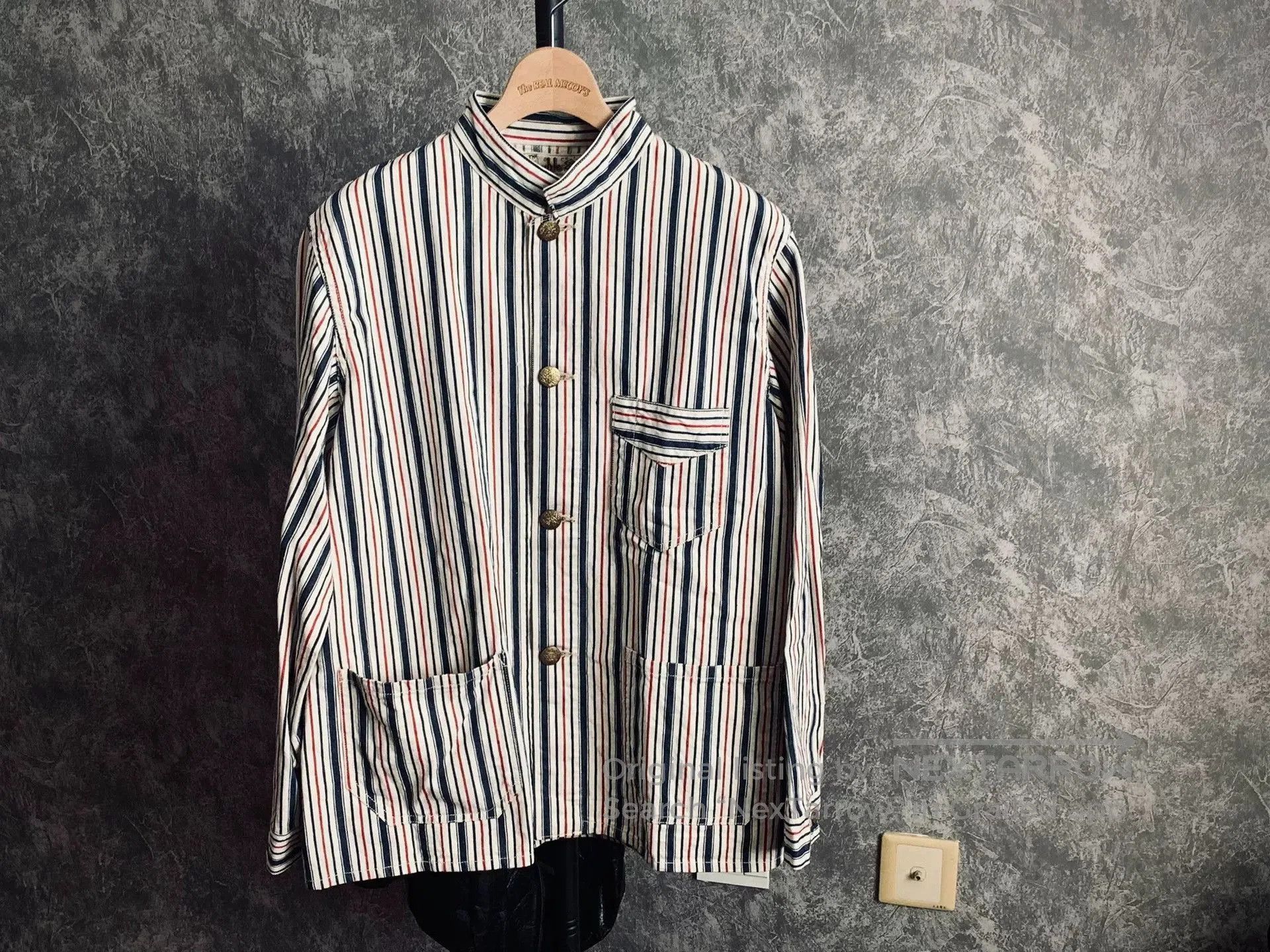 The Real McCoy's Real McCoy Vintage Work Jacket. Size US M / EU 48-50 / 2 - 1 Thumbnail