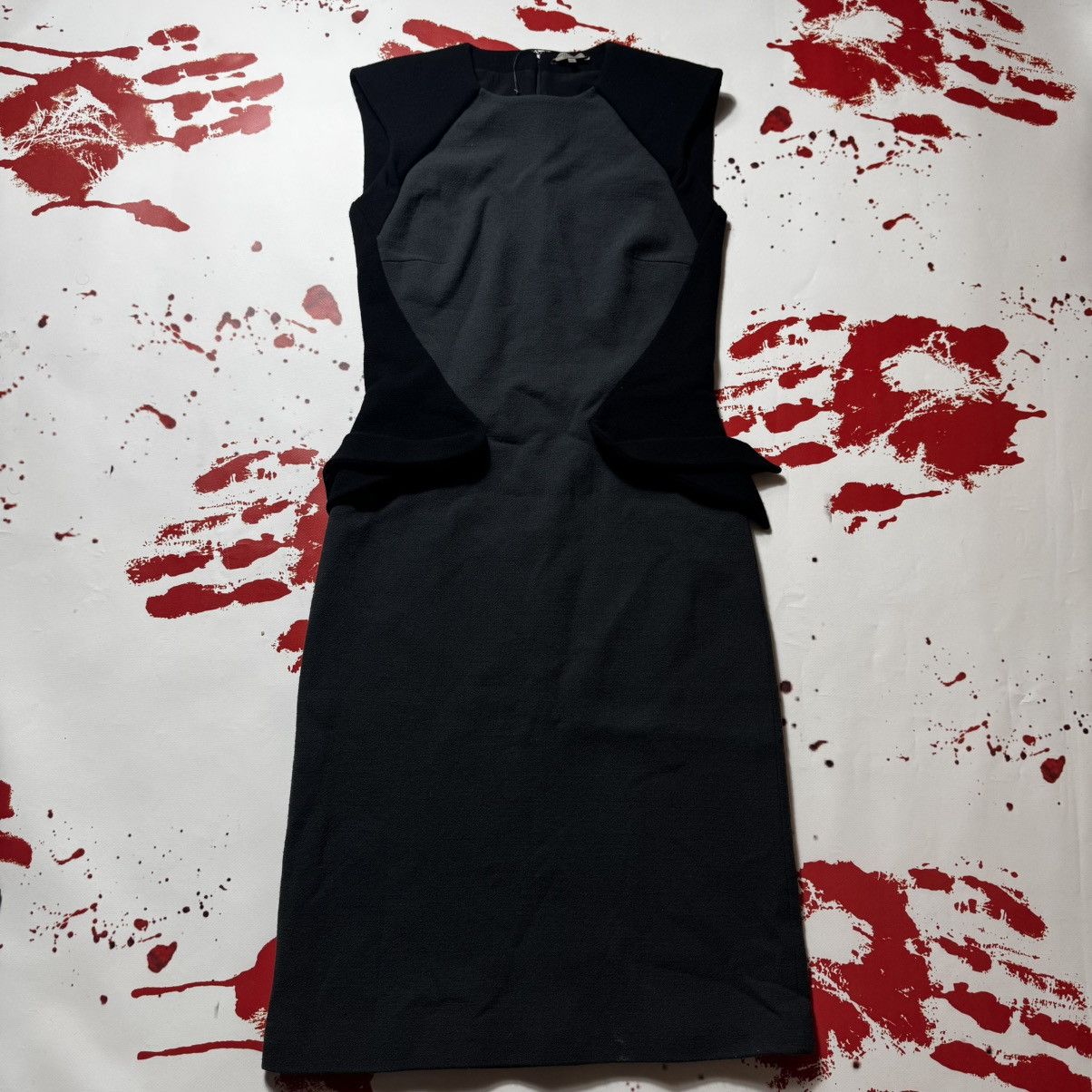 vintage bottega veneta midi dress