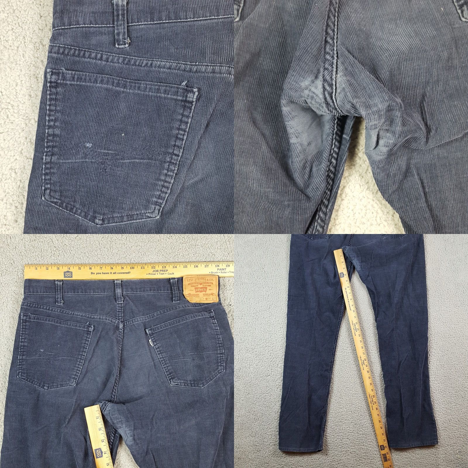Levi's VINTAGE Levi's Pants Men's 36x33 Straight Leg Corduroy Casual 80s 90s USA Size US 36 / EU 52 - 8 Thumbnail