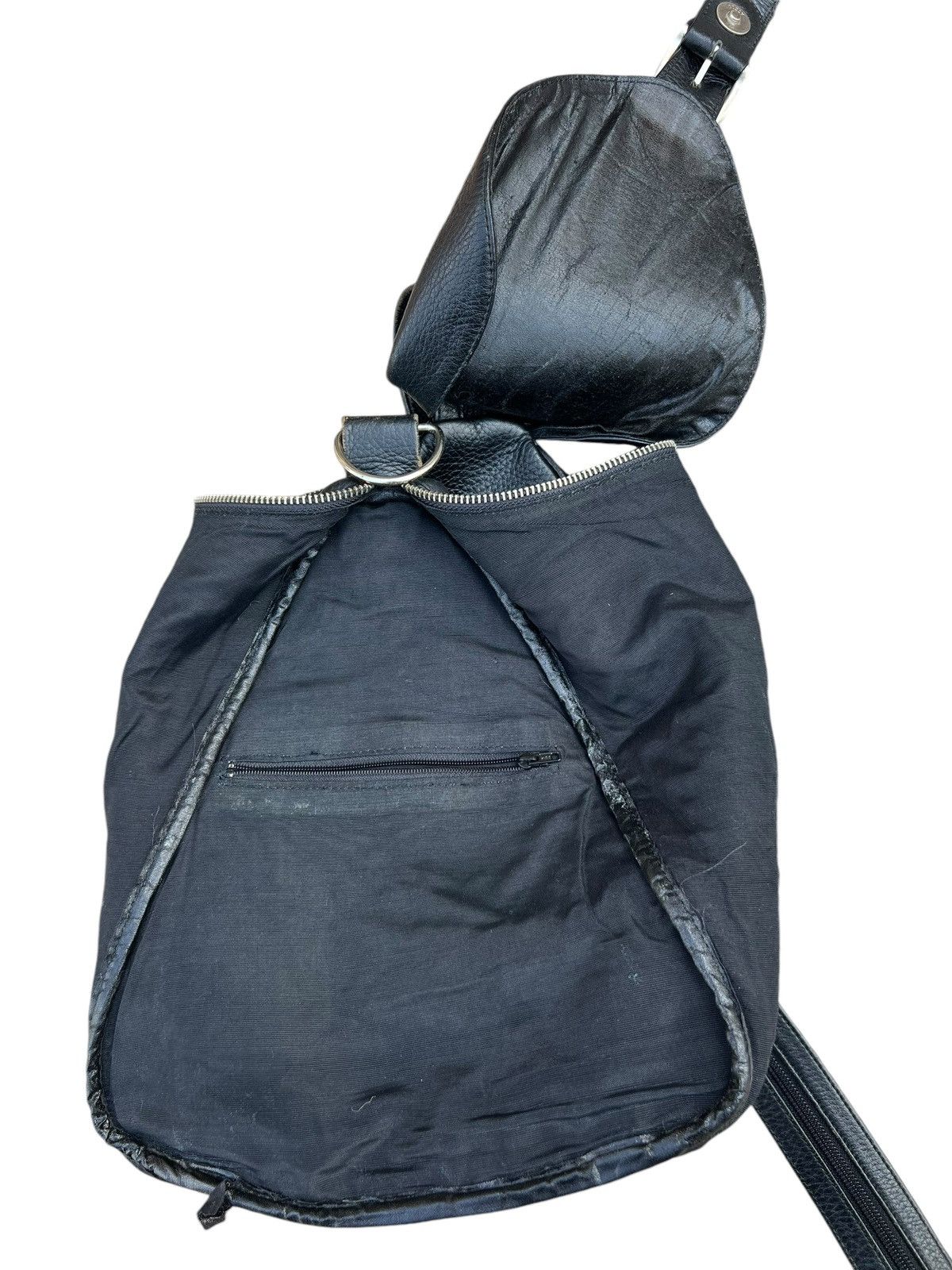 Leather Vintage RAVIR Tokyo Patina Leather Multi Way Backpack Bag Size ONE SIZE - 23 Thumbnail