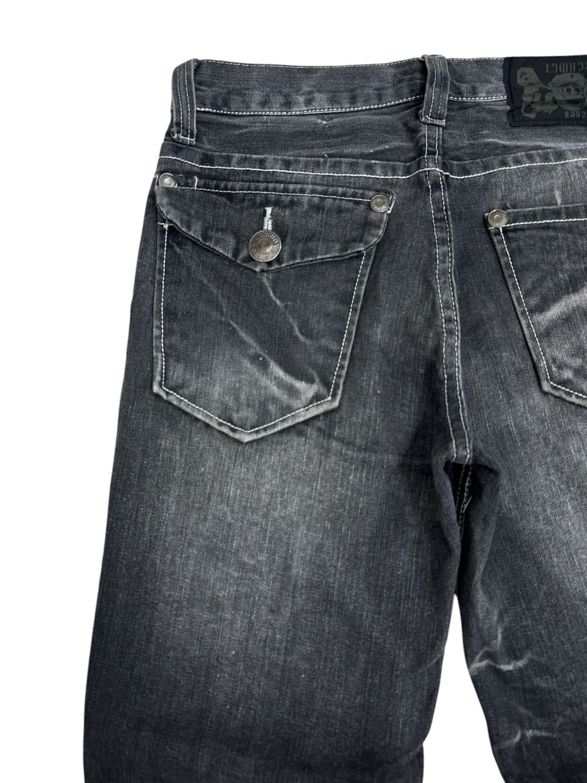 Hysteric Glamour LOWBOX SMOKED ACID WASHED JUNYA WATANABE STYLE DENIM Size US 29 - 11 Thumbnail