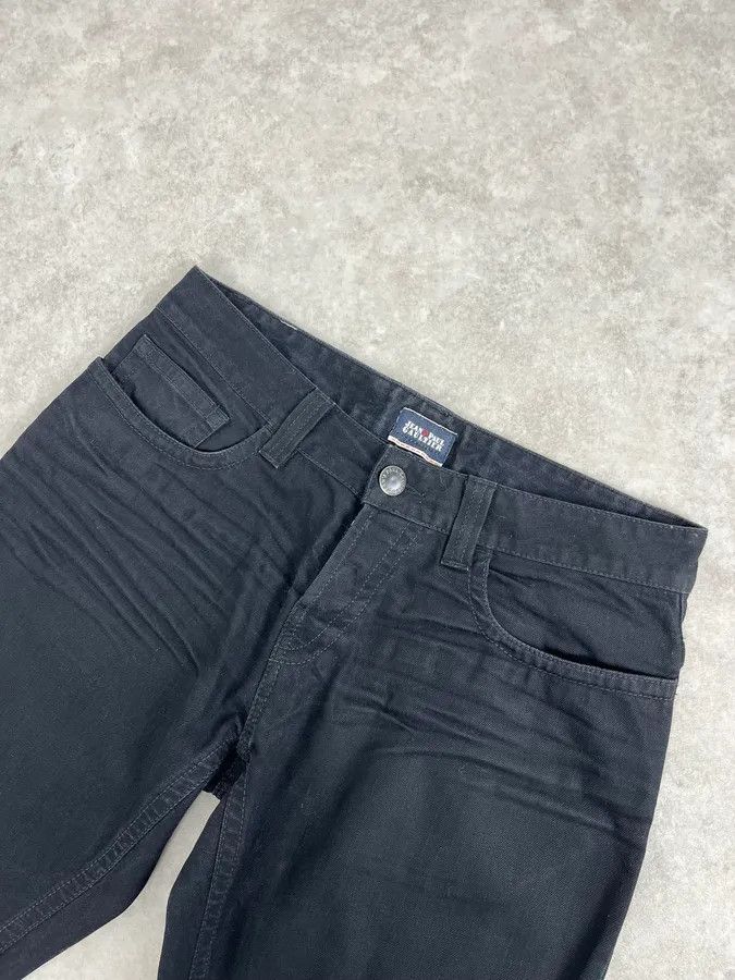 Jean Paul Gaultier 2000s Jean Paul Gaultier Black Denim Jeans Size US 32 / EU 48 - 6 Thumbnail