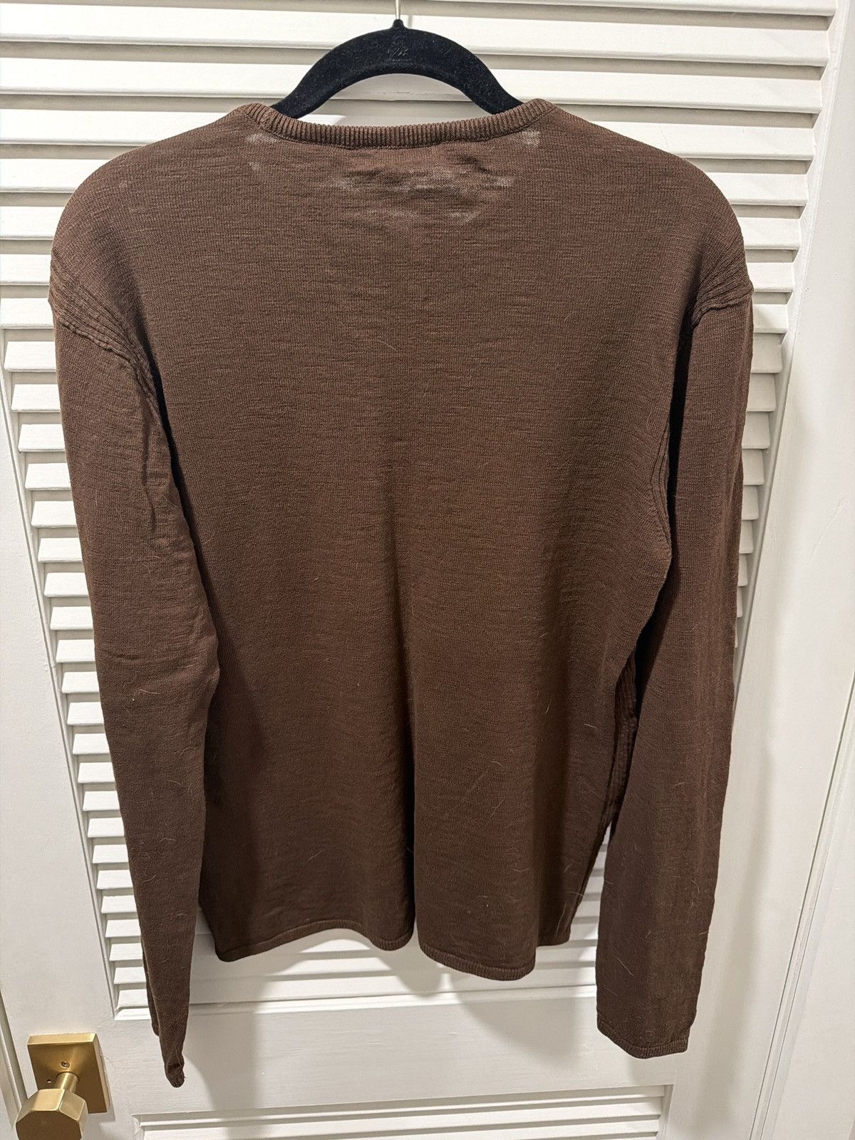 John Varvatos John Varvatos knit long sleeve shirt Size US M / EU 48-50 / 2 - 6 Thumbnail