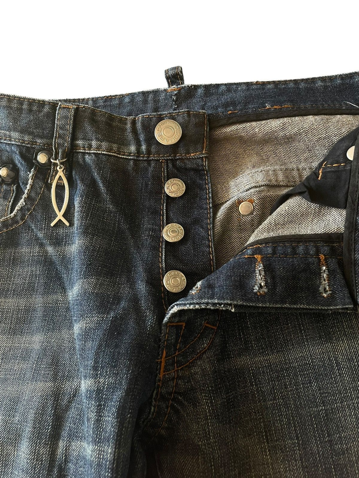 Designer × Dsquared2 × Vintage Jeans Dsquared season 2007 Size US 38 / EU 54 - 11 Thumbnail