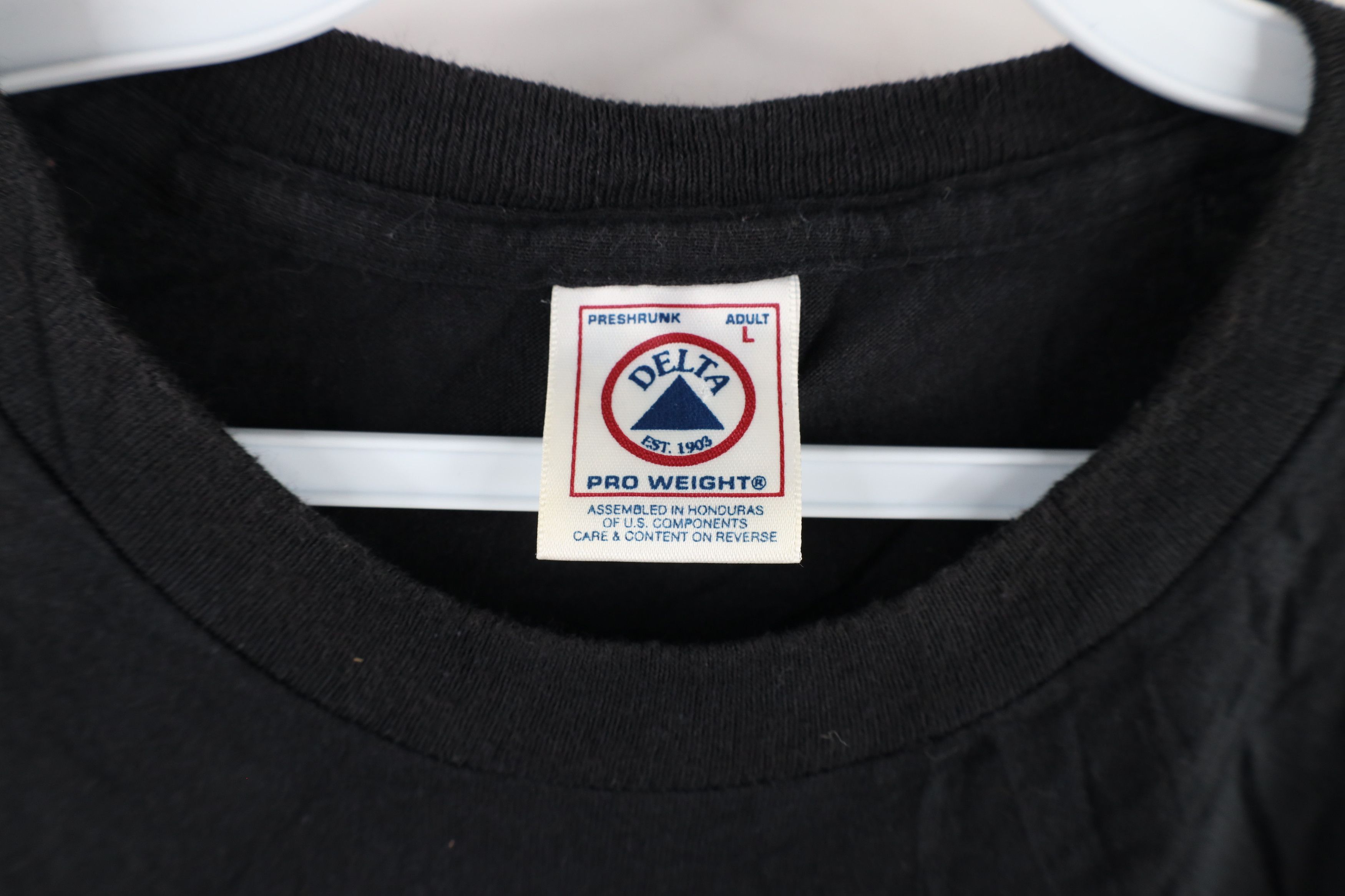 Vintage Vintage 90s Ballbreaker Tour ACDC Band T-Shirt Black Cotton Size US L / EU 52-54 / 3 - 6 Thumbnail