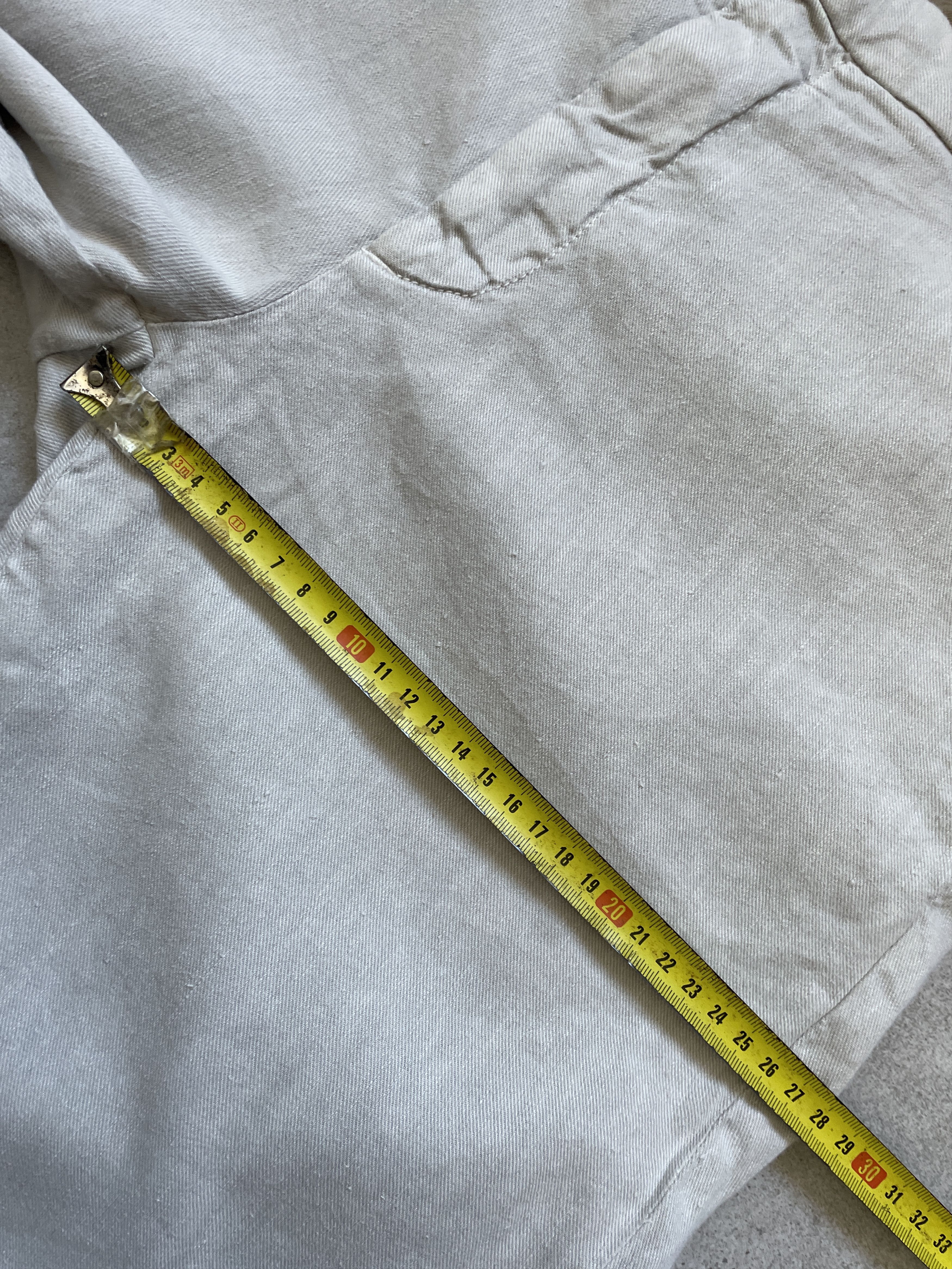 C.P. Company CREAM STONE ISLAND CP COMPANY LINEN LIGHT WEIGHT CHINO Size US 32 / EU 48 - 12 Thumbnail