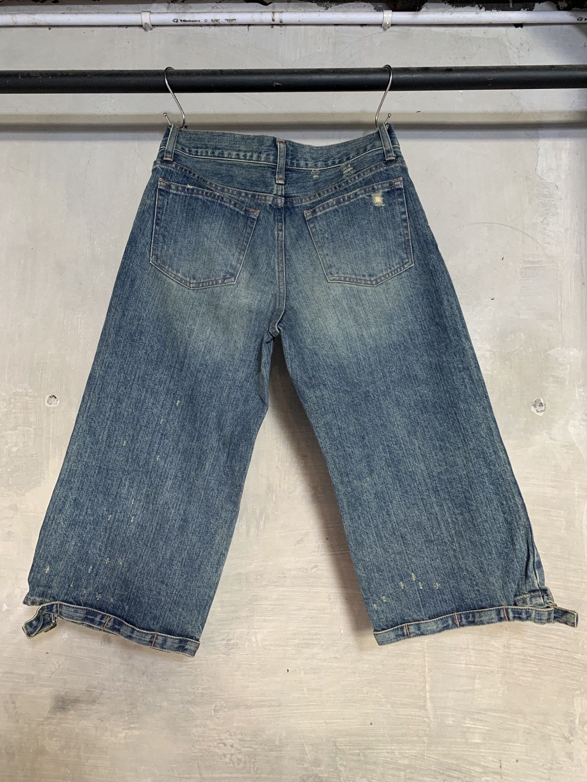 Tsumori Chisato Issey Miyake Tsumori Chisato Distressed Short Pants Denim Size US 30 / EU 46 - 10 Thumbnail