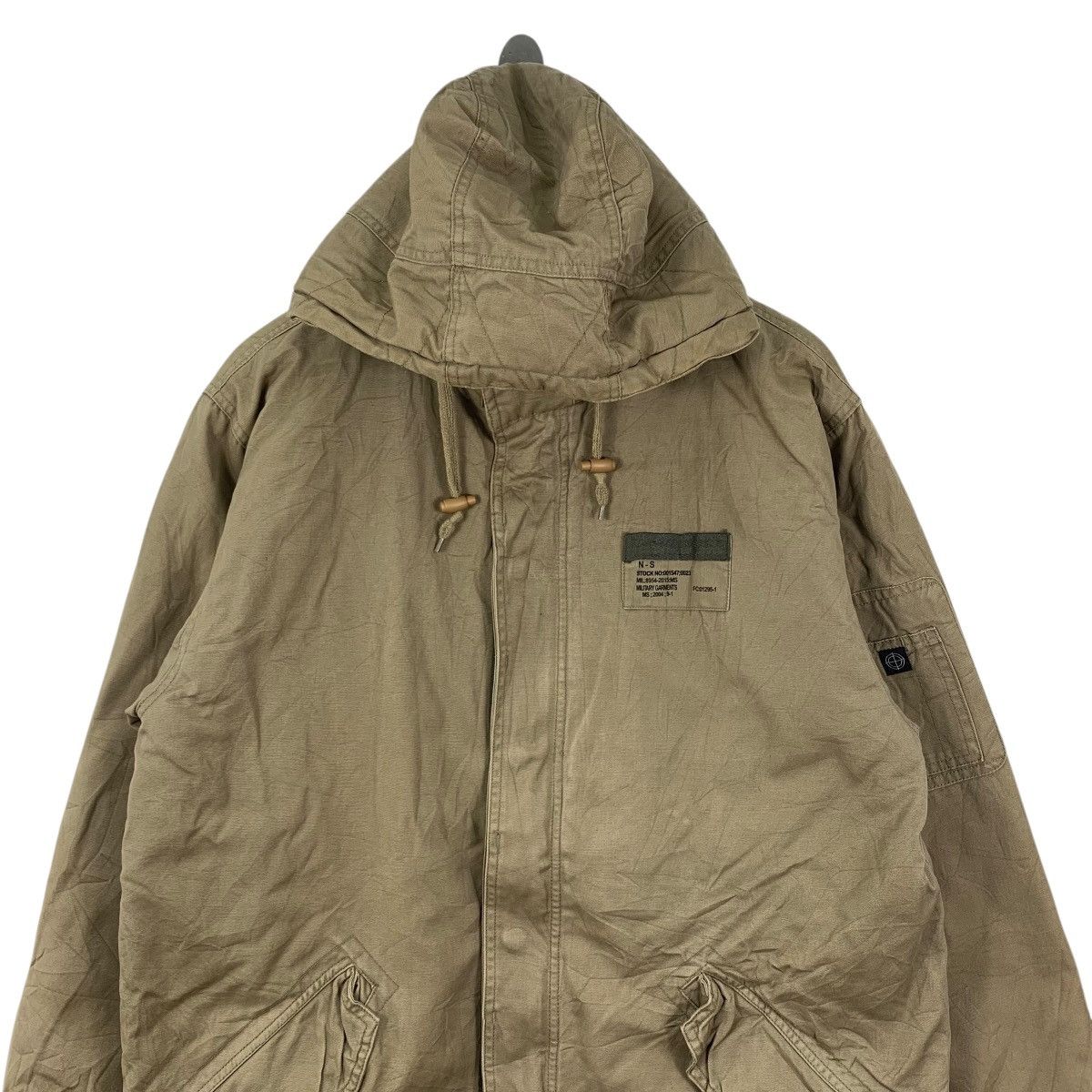Vintage MILITARY GARMENTS MIL:8954-2015 Fishtail Parka Hooded Jacket Size US L / EU 52-54 / 3 - 2 Thumbnail