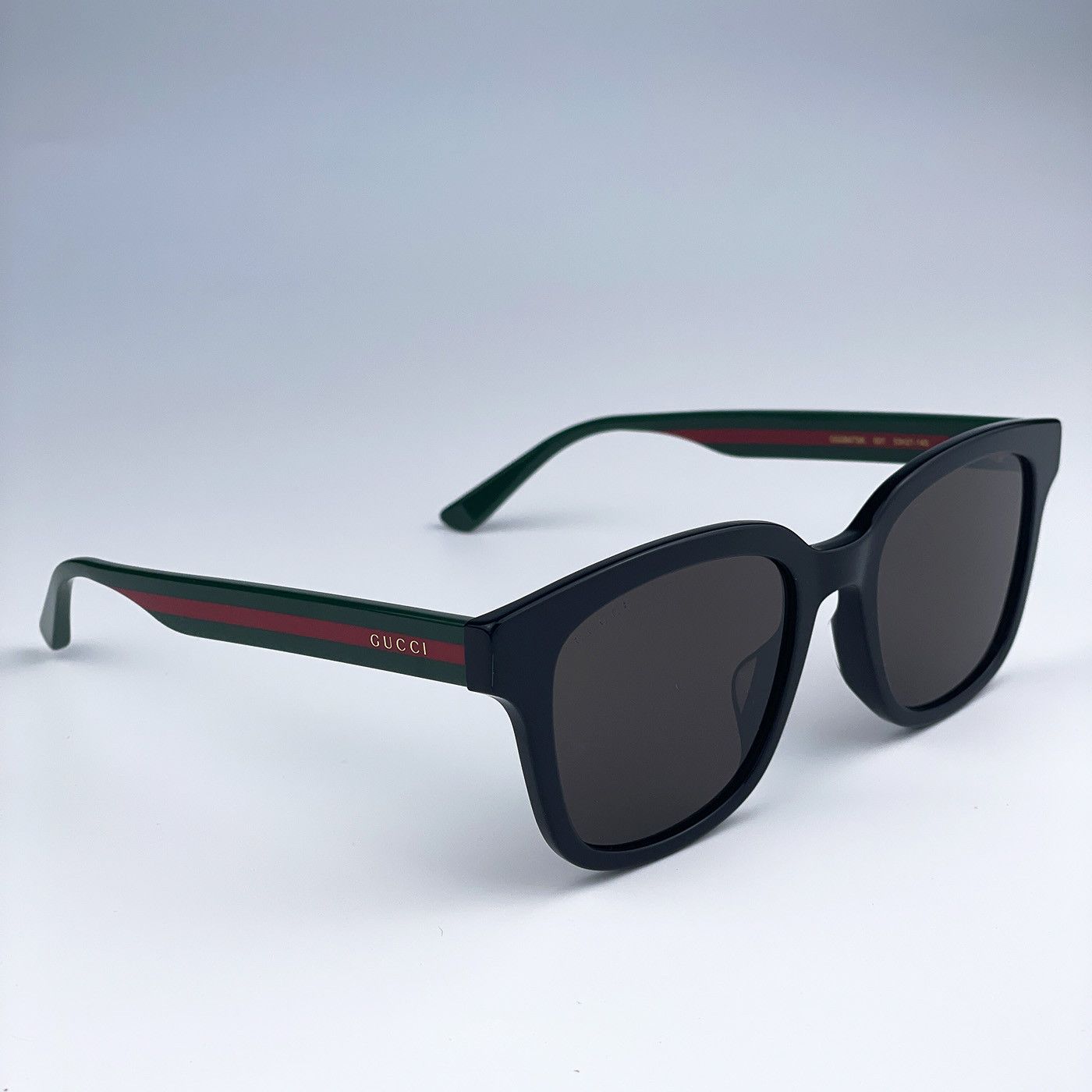 Gucci NEW Gucci GG0847SK 001 Grey Square Unisex Sunglasses Size ONE SIZE - 3 Thumbnail