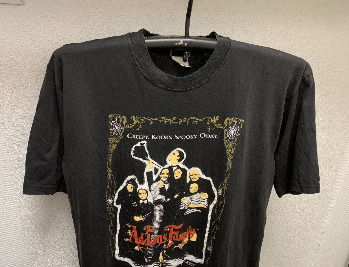 Vintage The Adams Family 1991 vintage black t-shirt L-Xl movie Size US L / EU 52-54 / 3 - 9 Thumbnail