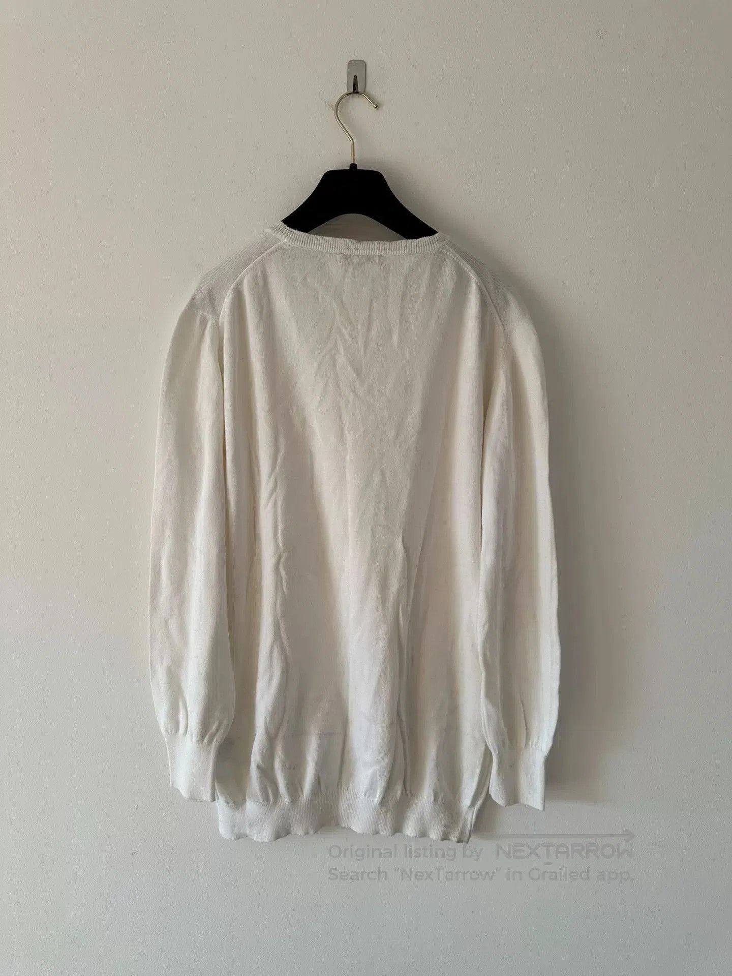 Burberry Burberry Women's White V. Size L / US 10 / IT 46 - 2 Thumbnail