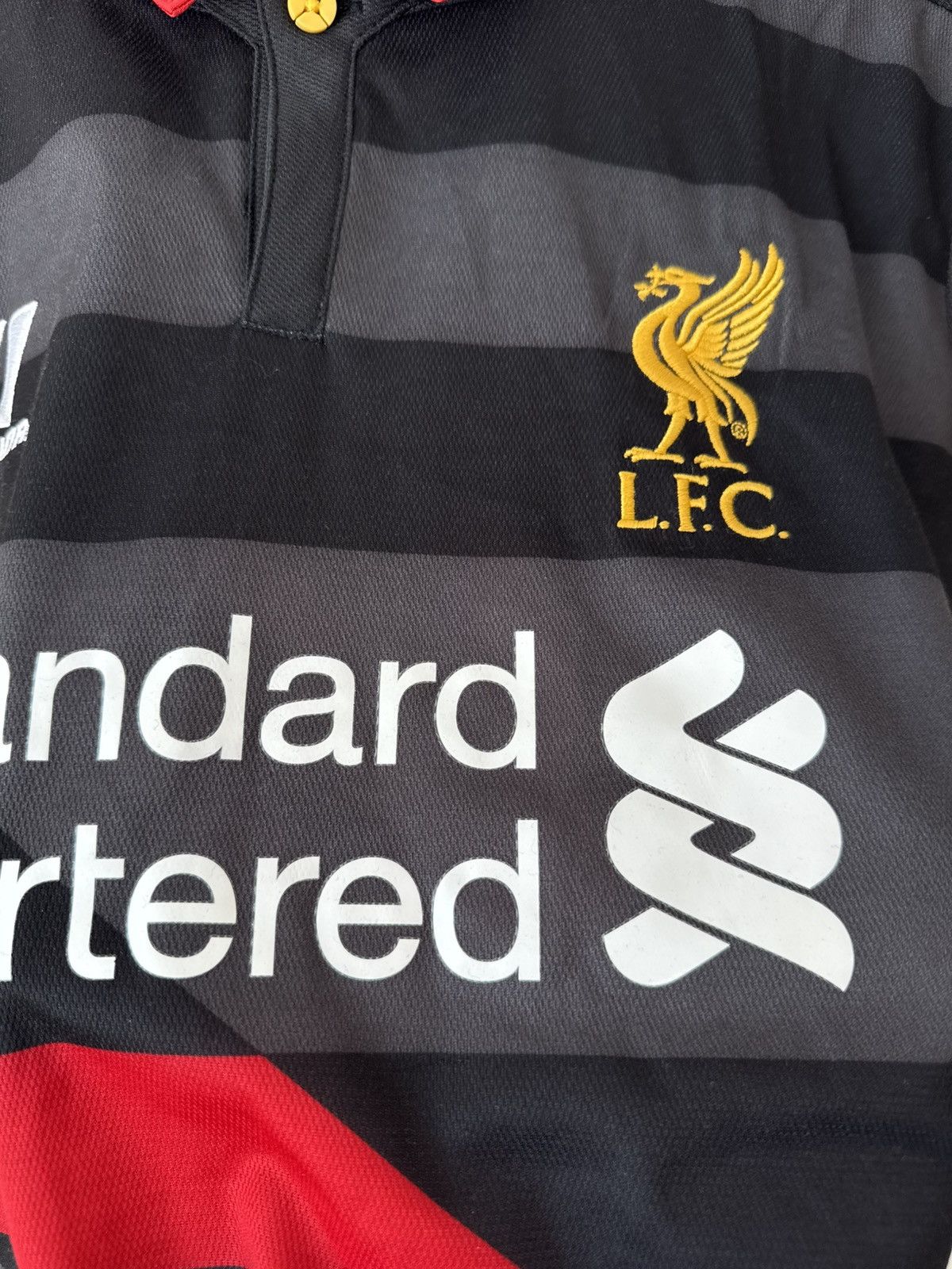 Warrior Liverpool 2014-2015 Third Soccer Longsleeve Jersey Shirt Kit Size US L / EU 52-54 / 3 - 9 Thumbnail