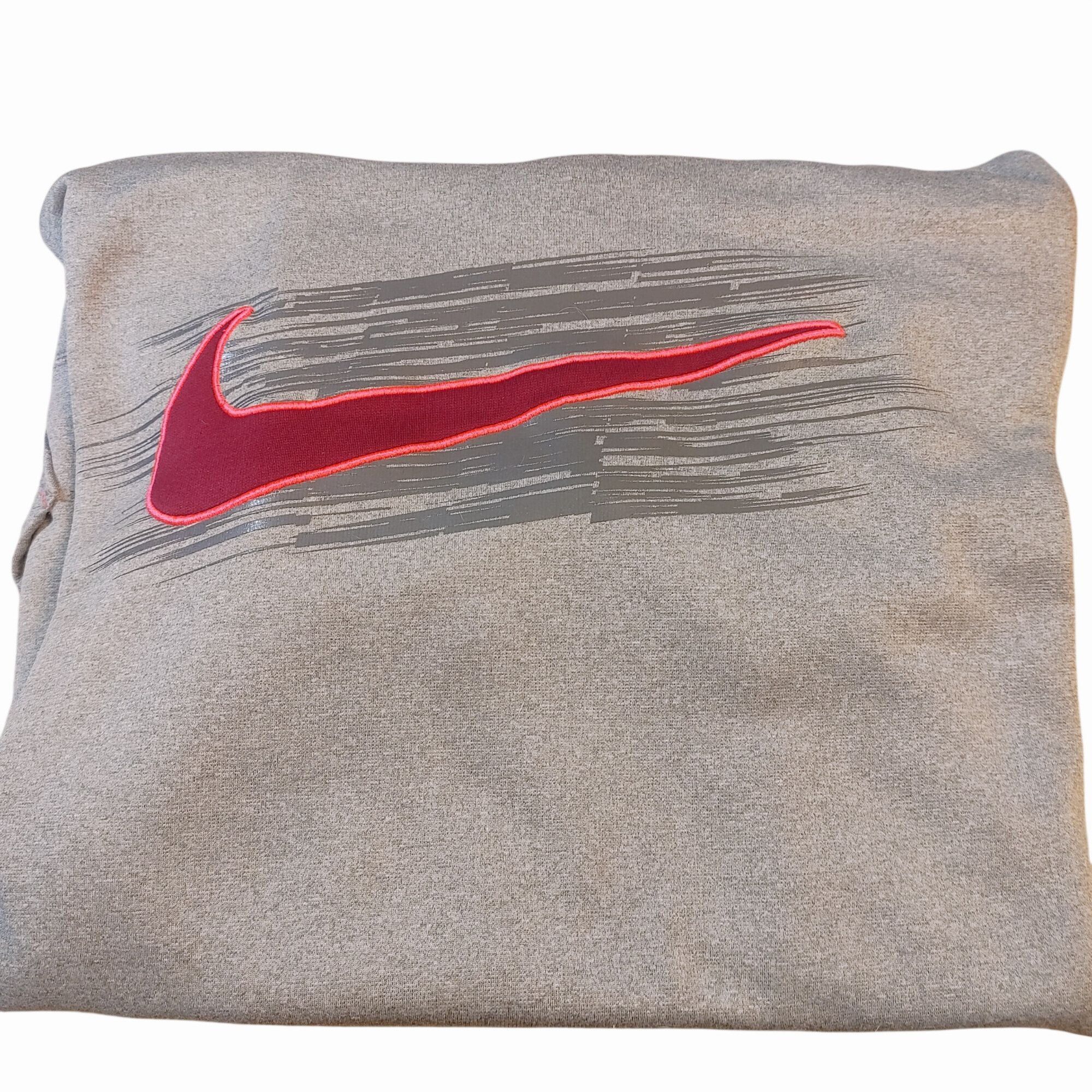 Nike Nike Therma Fit XL Gray Hoodie Sweatshirt Pullover Fleece Cr Size XL / US 12-14 / IT 48-50 - 19 Thumbnail