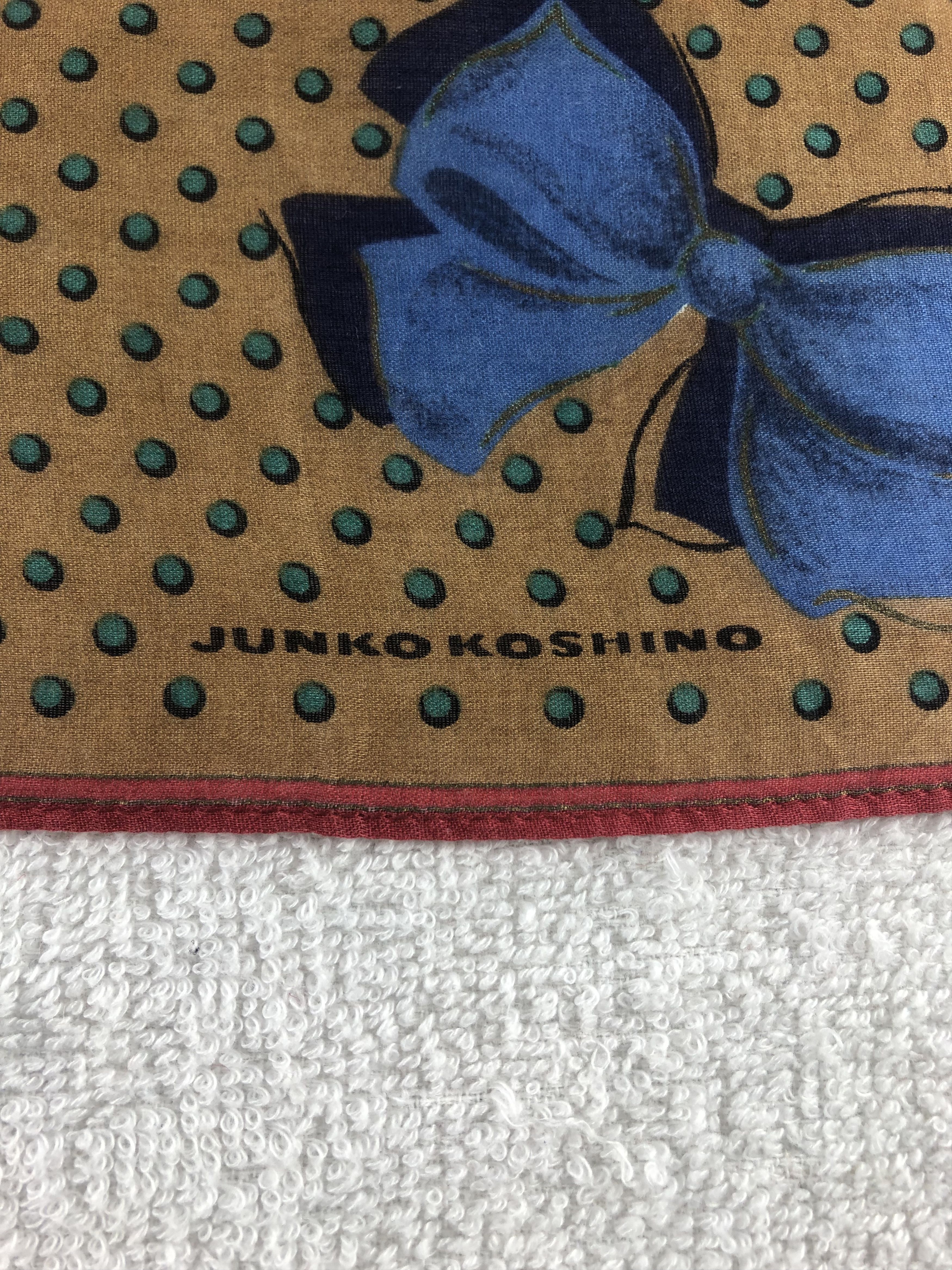 Japanese Brand × Mr. Junko × Vintage Junko Koshino Handkerchief / Bandana / Neckerchief Size ONE SIZE - 5 Thumbnail