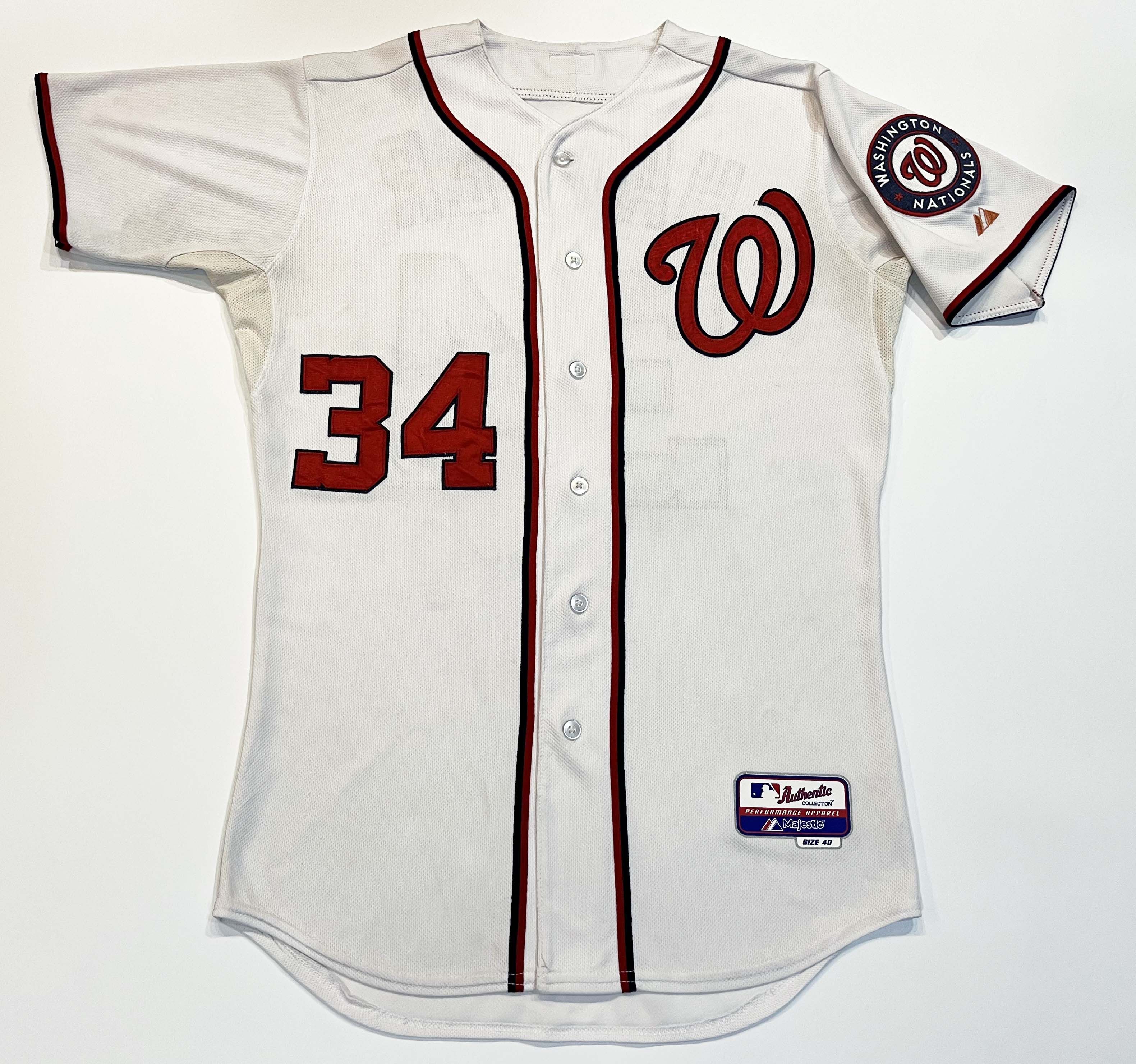 Majestic Authentic MLB Washington Nationals HARPER Jersey