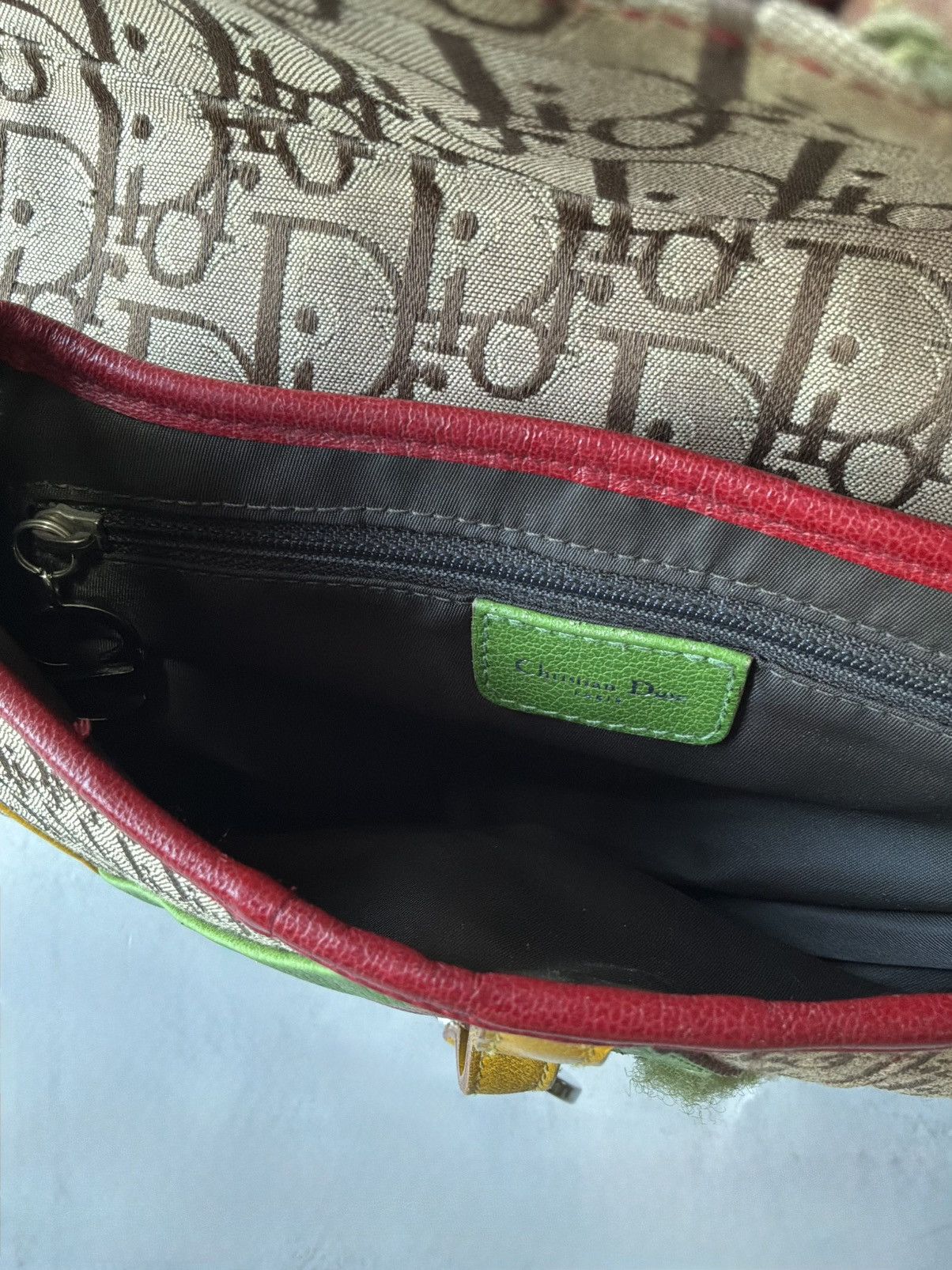 Dior Dior - Galliano Era - Rasta Saddle Bag Size ONE SIZE - 19 Thumbnail