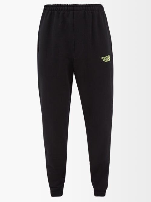 Vetements o1y0824 Sweatpant in Black Size US 36 / EU 52 - 1 Thumbnail