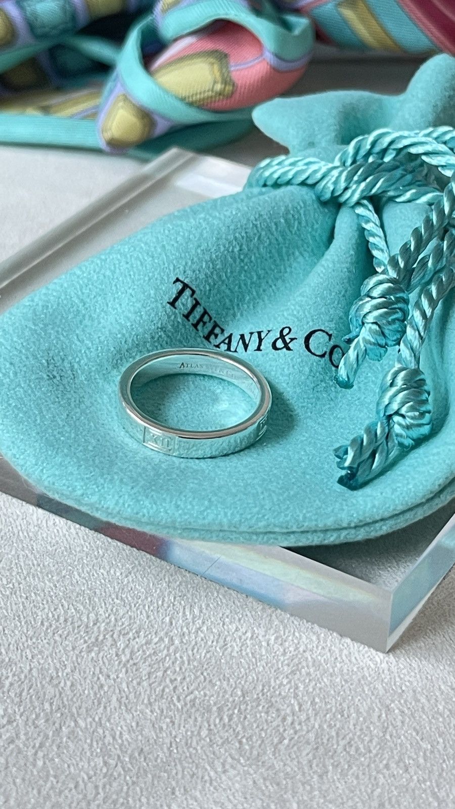 Tiffany & Co. Tiffany & Co. Atlas Band Ring in Silver size 5 NEW $399 Size ONE SIZE - 6 Thumbnail