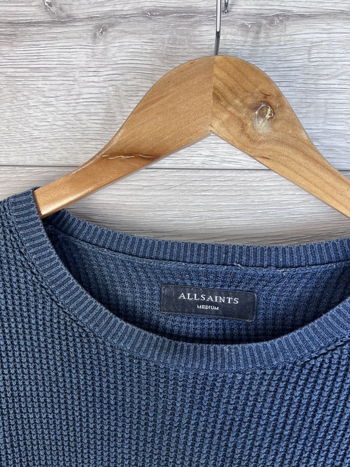 Allsaints Men’s sweater Allsaints size M y2k cotton 100% USA 🇺🇸 Size US M / EU 48-50 / 2 - 6 Thumbnail