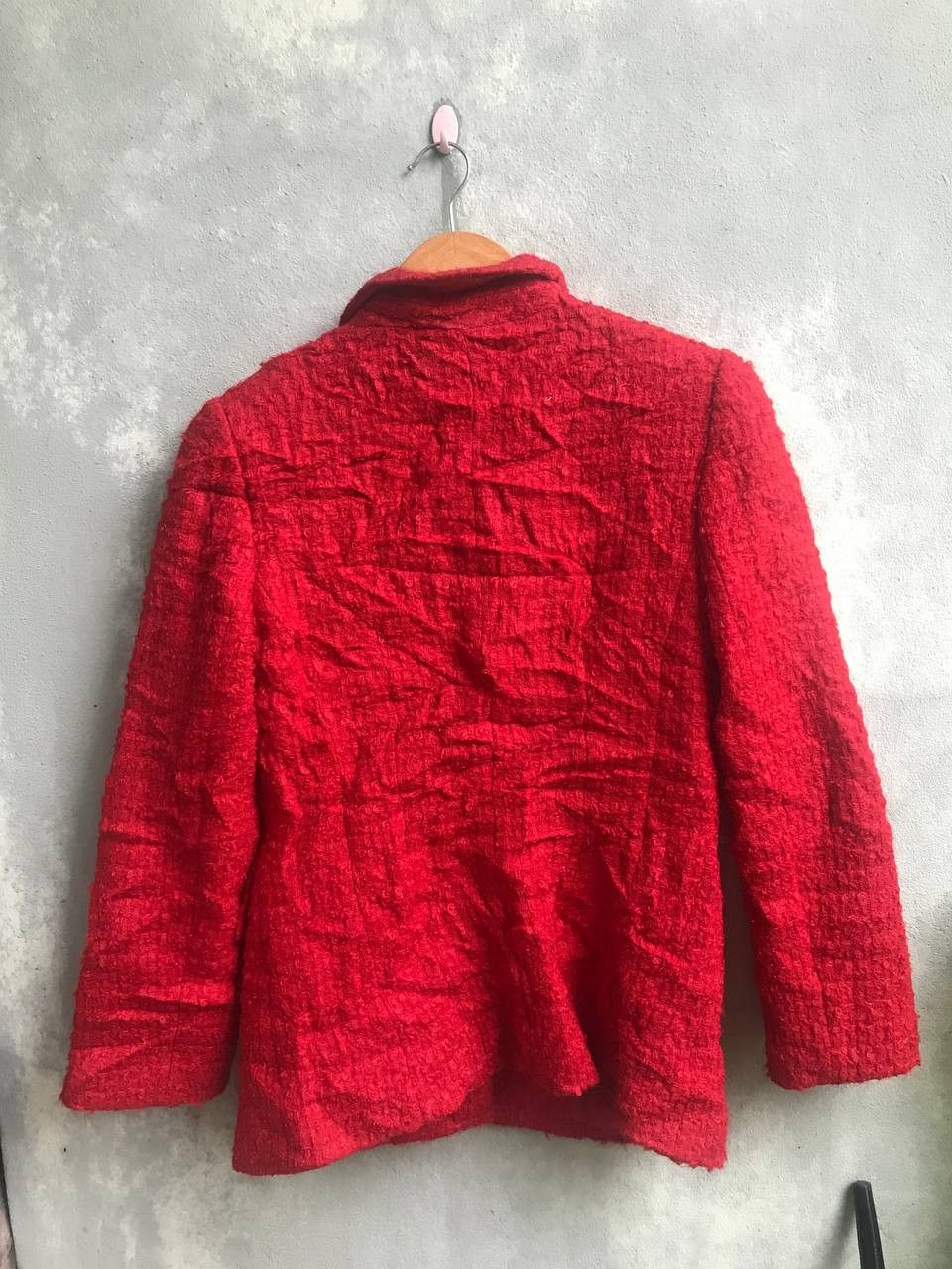 Balenciaga BALENCIAGA TWEED BLAZER JACKET Size S / US 4 / IT 40 - 2 Thumbnail