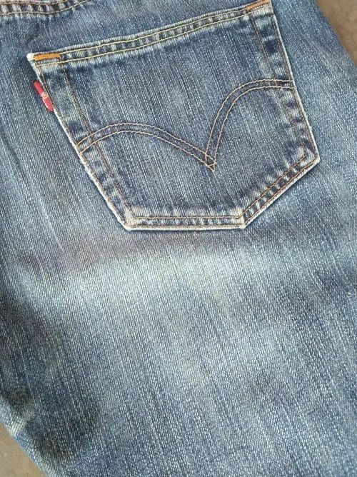Levi's Vintage Levi's 501 Faded Blue Distressed Jeans 31x32 Size US 31 - 5 Thumbnail