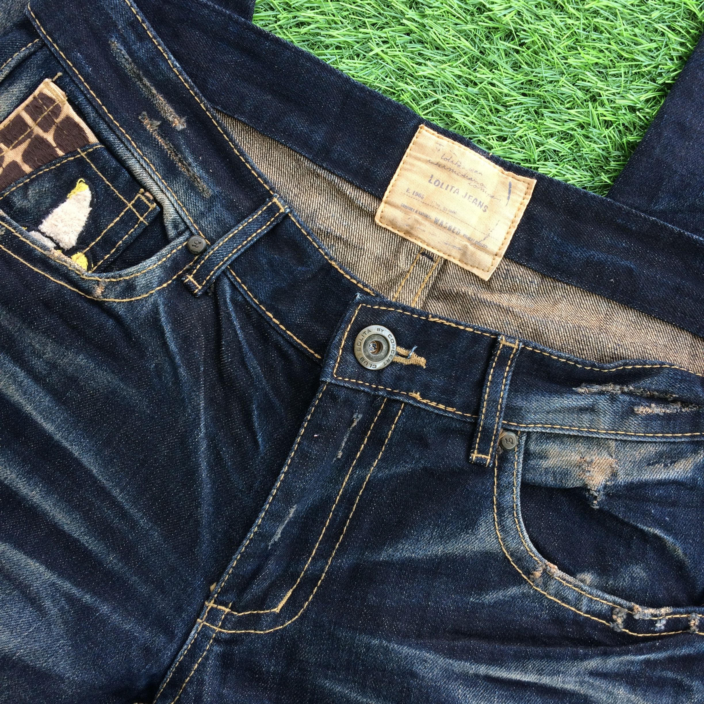 Japanese Brand × Jean Japanese Low Waist Straight Jeans #D-888 Size US 32 / EU 48 - 7 Thumbnail