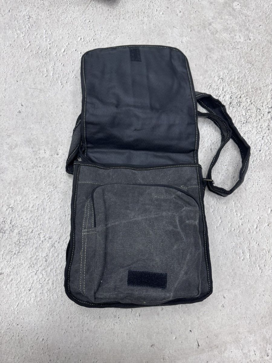 Diesel × Diesel Black Gold VINTAGE DIESEL CANVAS DENIM HYPE MESSENGER BAG Size ONE SIZE - 5 Thumbnail