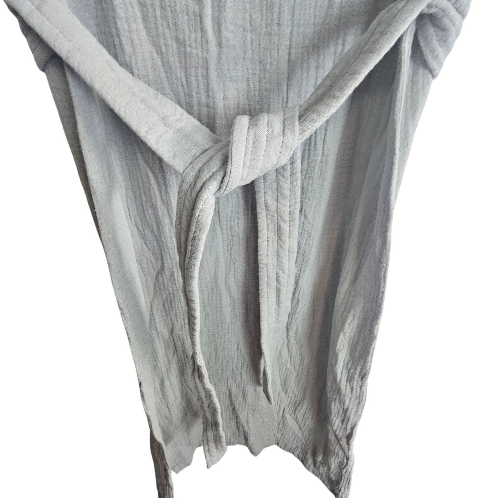 Faherty Faherty Womens Midi Dress Organic Cotton Costa Gauzey Sz XS Size XS / US 0-2 / IT 36-38 - 4 Thumbnail