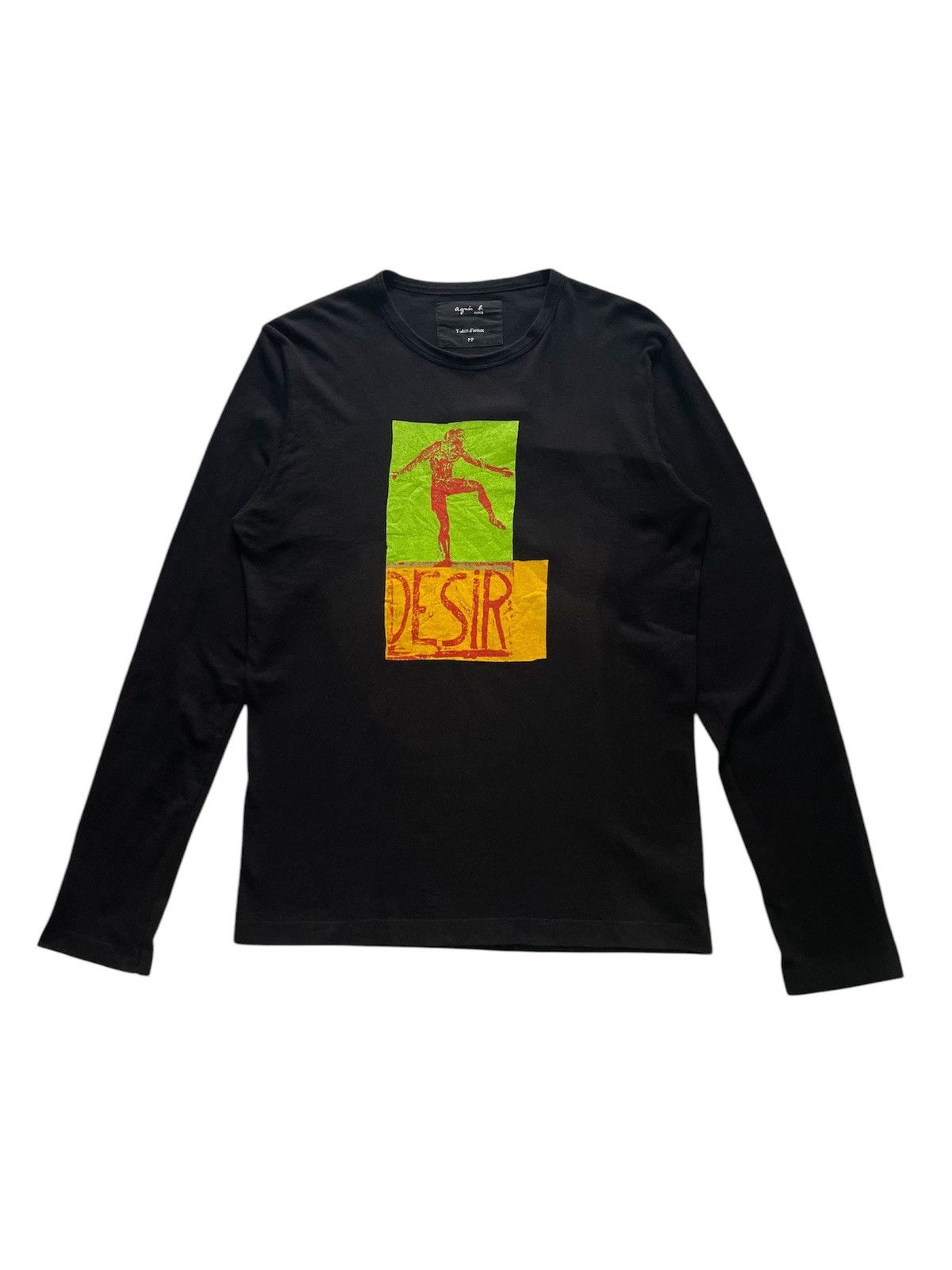Vintage × agnes b. Agnes B T-shirt d’artiste Longsleeve soft cotton artwork tee Size US M / EU 48-50 / 2 - 2 Thumbnail