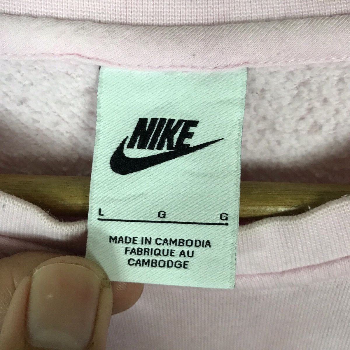 Nike Nike Mini Logo Pullover Jumper Sweatshirt Size US L / EU 52-54 / 3 - 5 Thumbnail