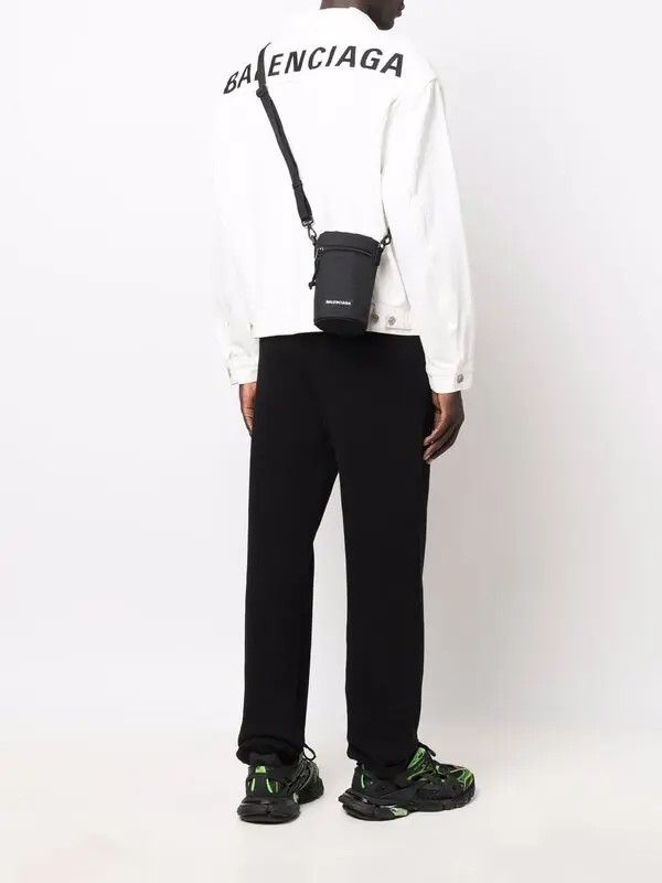 Balenciaga Canvas Water Bottle Holder Crossbody Size ONE SIZE - 5 Thumbnail