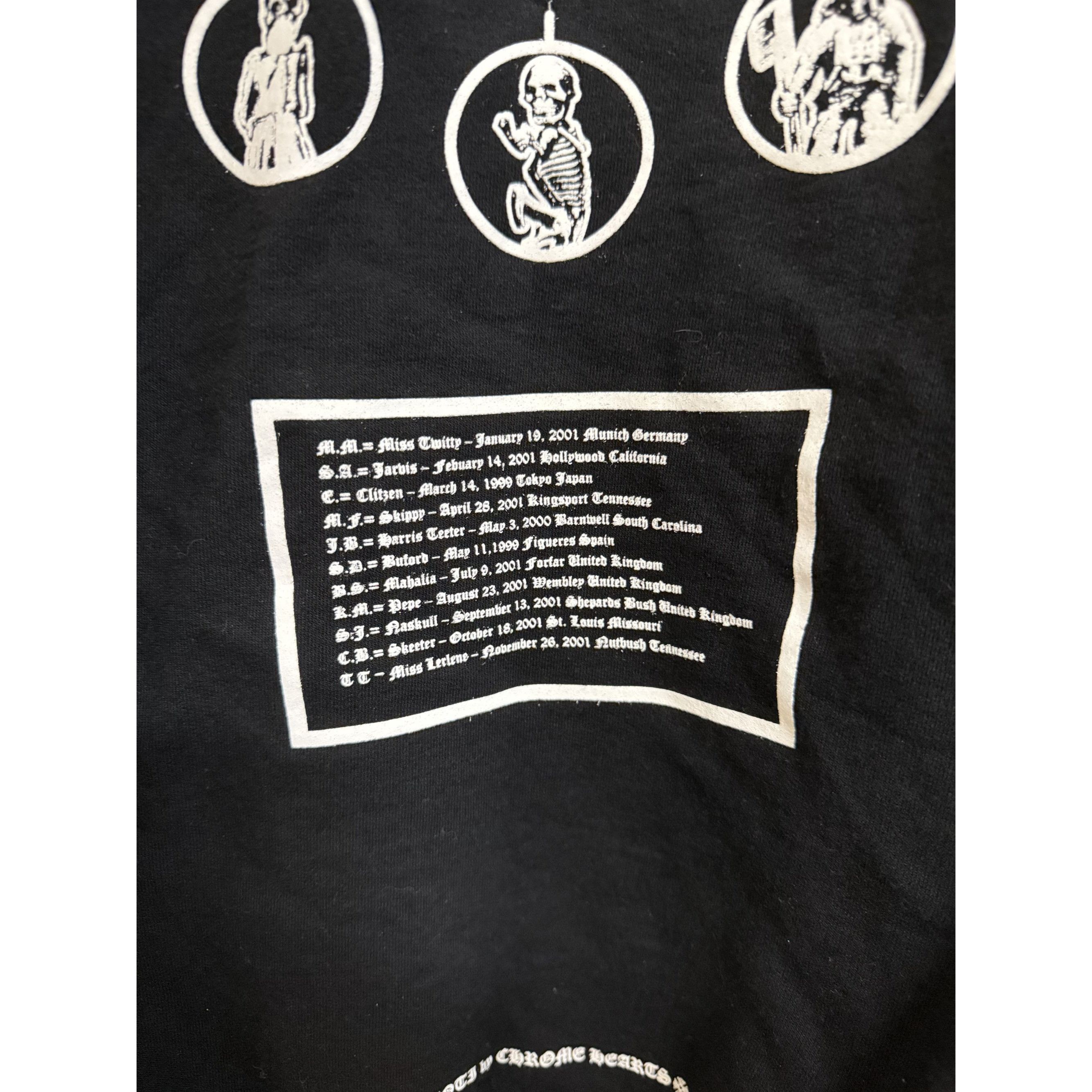 Chrome Hearts Chrome Hearts Black Zip-Up Hoodie With Graphic Back & Foti L Size US M / EU 48-50 / 2 - 22 Thumbnail