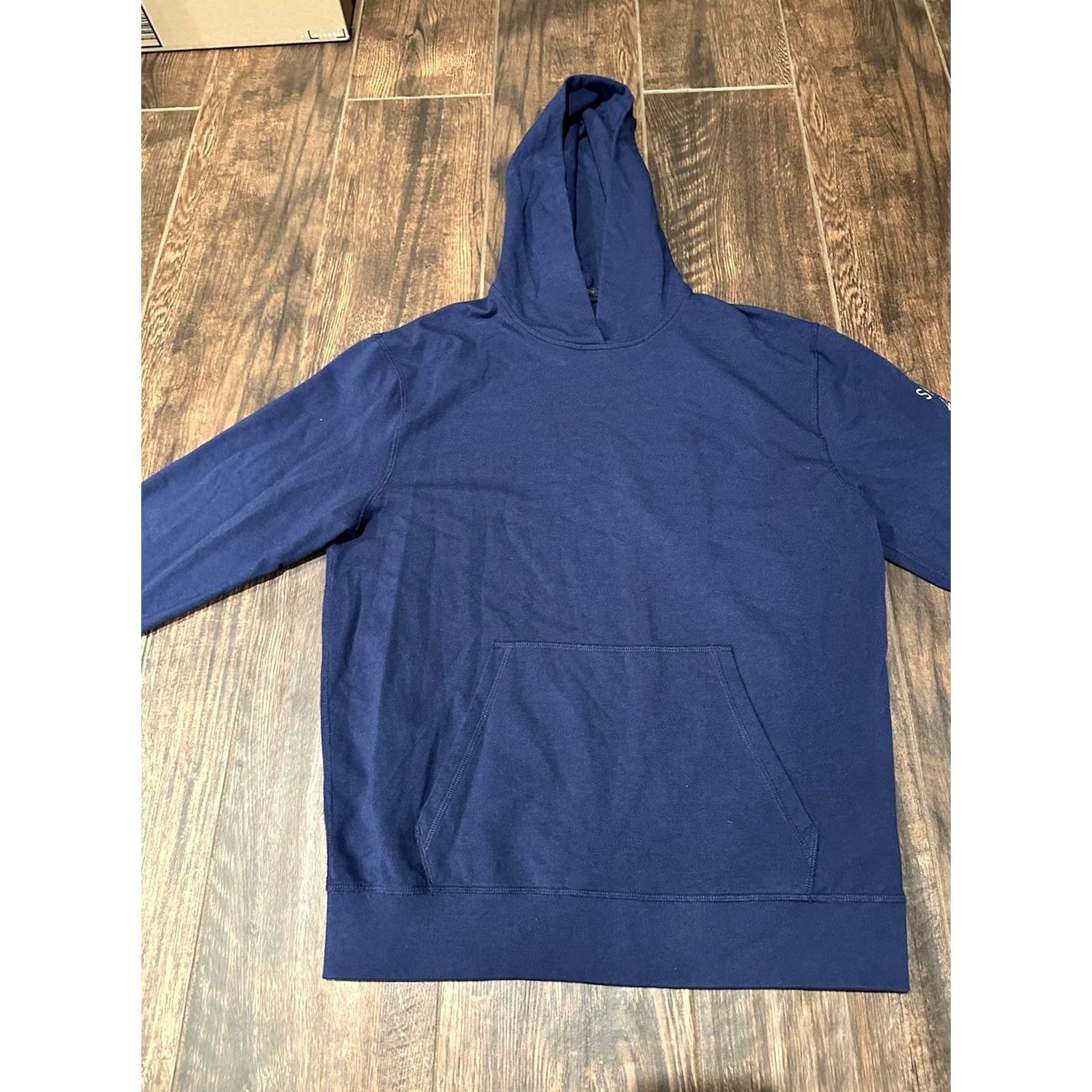 Vintage Greyson Hoodie Mens M Navy Pullover Long Sleeve Soft Pima Cotton Blend Casual Size US M / EU 48-50 / 2 - 4 Thumbnail