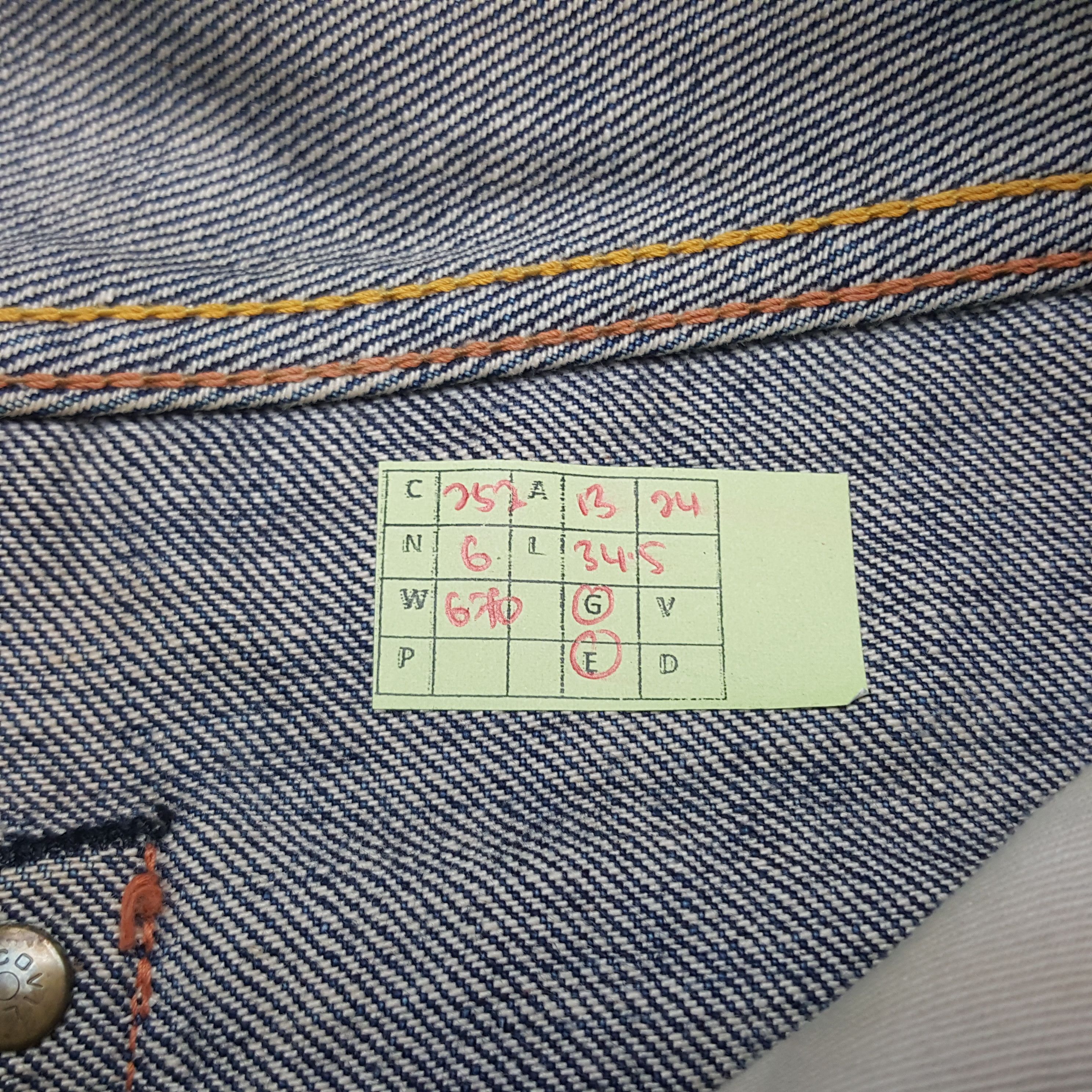 Japanese Brand × Vintage Vintage Evisu Selvedge Japanese Daicock Custom Denim Jeans Size US 27 - 8 Thumbnail