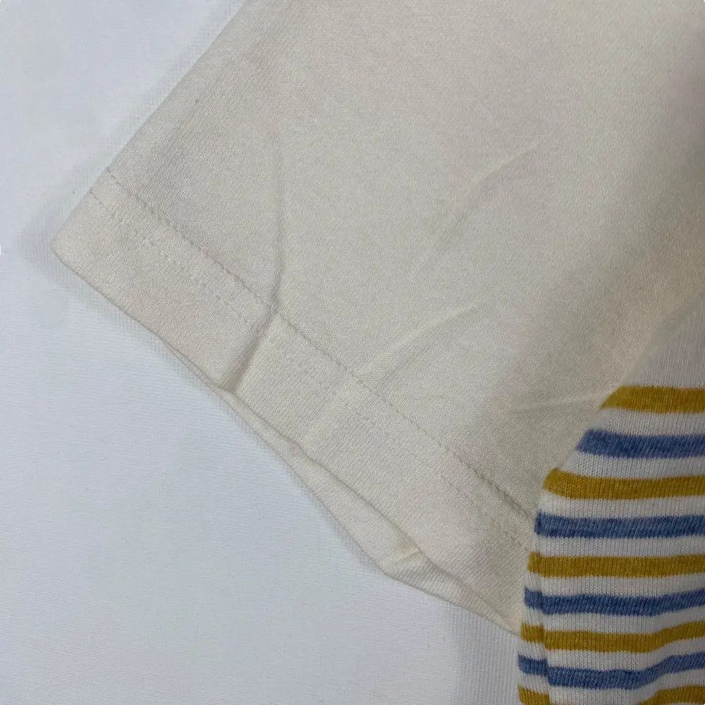 Ships Jet Blue SHIPS JET BLUE Stripes Pocket Minimalist Tee Shirt Size US M / EU 48-50 / 2 - 3 Thumbnail