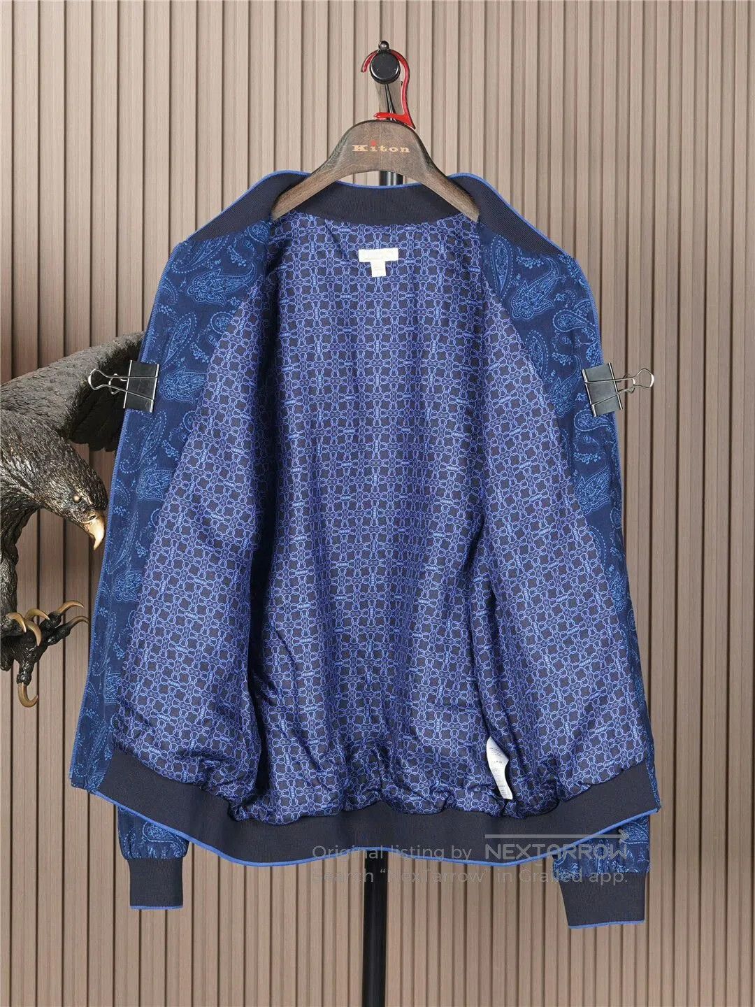Zilli ZILLI Vintage Corduroy Baseball Jacket. Size US L / EU 52-54 / 3 - 2 Thumbnail