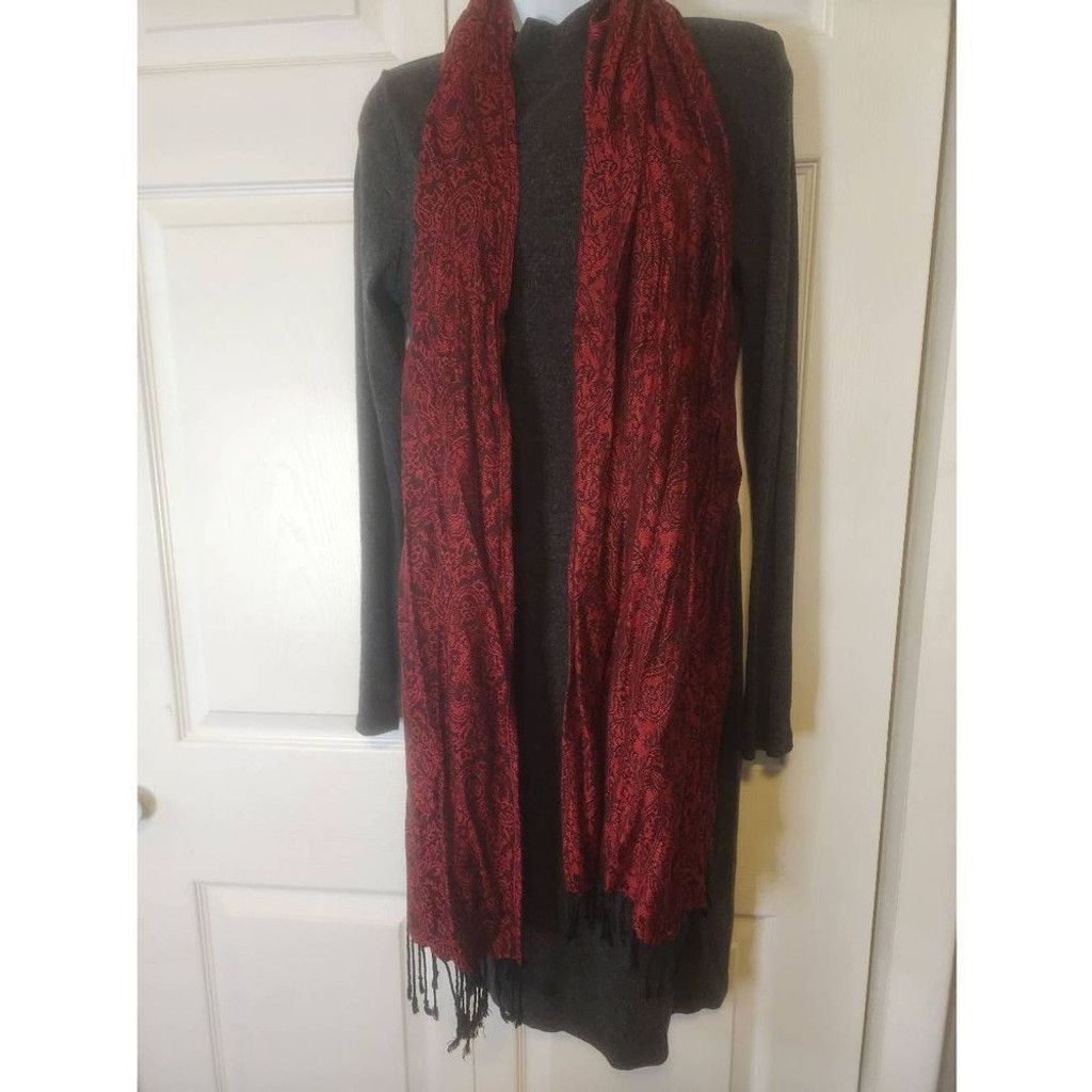 Other Red Paisley scarf 20× 71 Size ONE SIZE - 3 Thumbnail