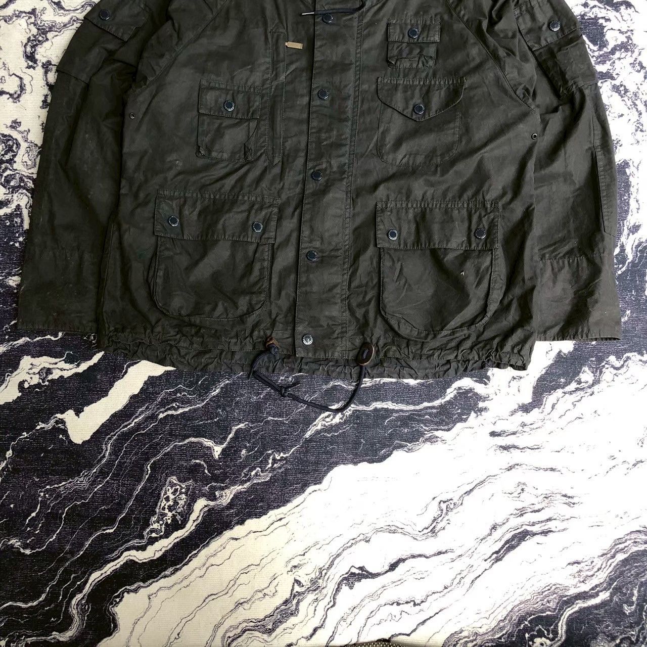 Barbour × Engineered Garments Barbour x Engineered Garments Multipocket Waxed Jacket Size US S / EU 44-46 / 1 - 6 Thumbnail