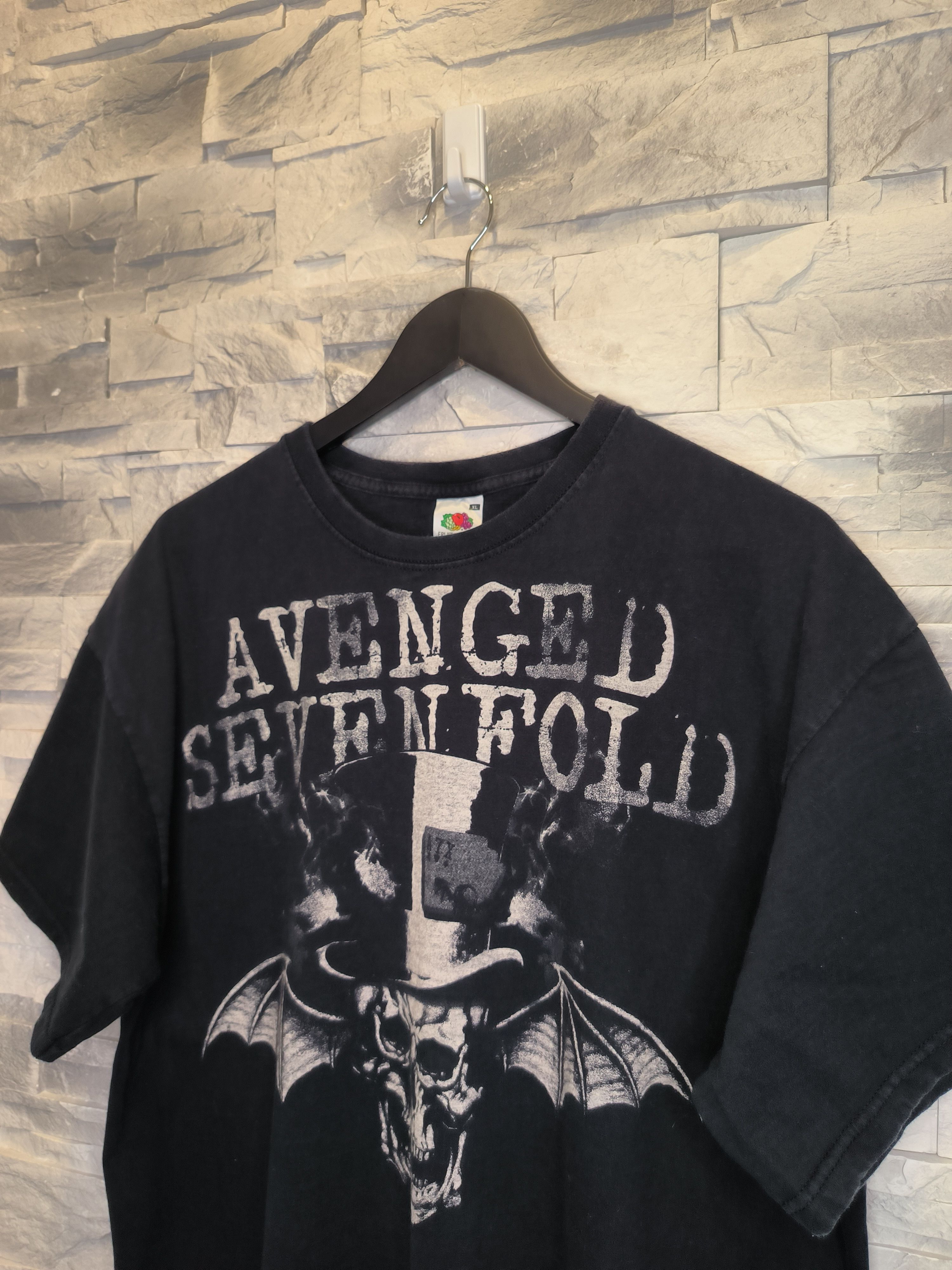 Band Tees Vintage Avenged Sevenfold T-Shirt 2009 00s Metal Band Tee Size US XL / EU 56 / 4 - 2 Thumbnail