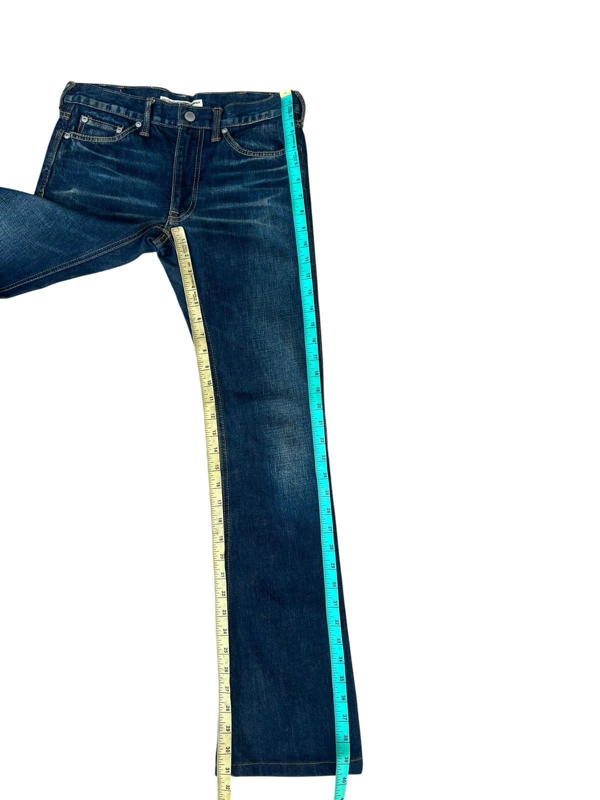 Cosmic Wonder Cosmic Wonder Japan Faded Denim Flare Jeans Size US 29 - 6 Thumbnail