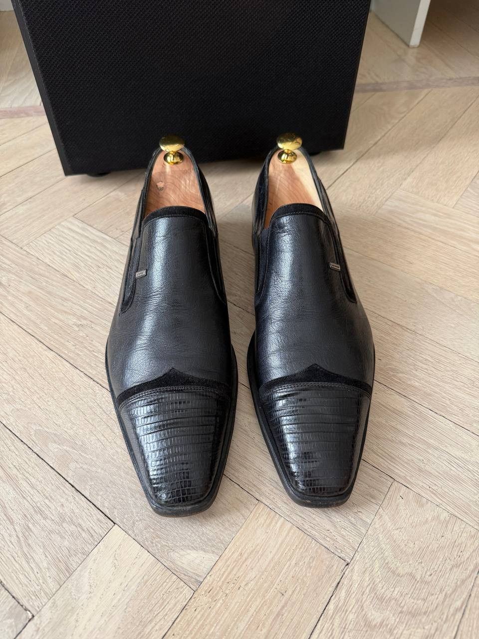 Moreschi lack Stemar by Moreschi leather loafers Size US 10.5 / EU 43-44 - 2 Thumbnail