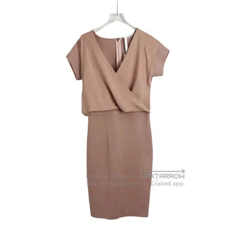 Max Mara MaxMara Pink Nylon Short Sleeve Dress . Size S / US 4 / IT 40 - 1 Thumbnail