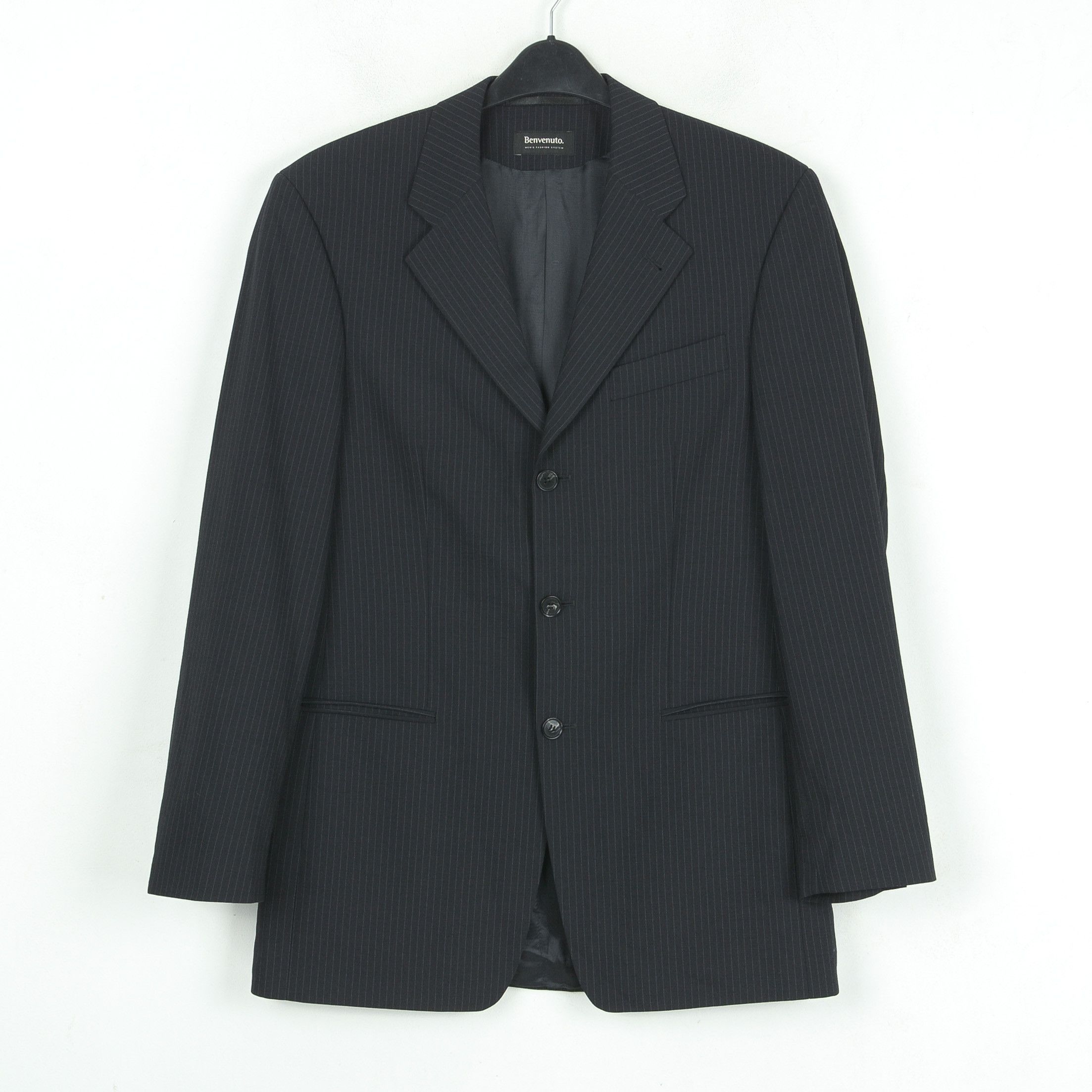 BENVENUTO. Men UK 36L US Grey Blazer Suit Jacket Pants 2 Piece Suit XS Size 36R - 3 Thumbnail