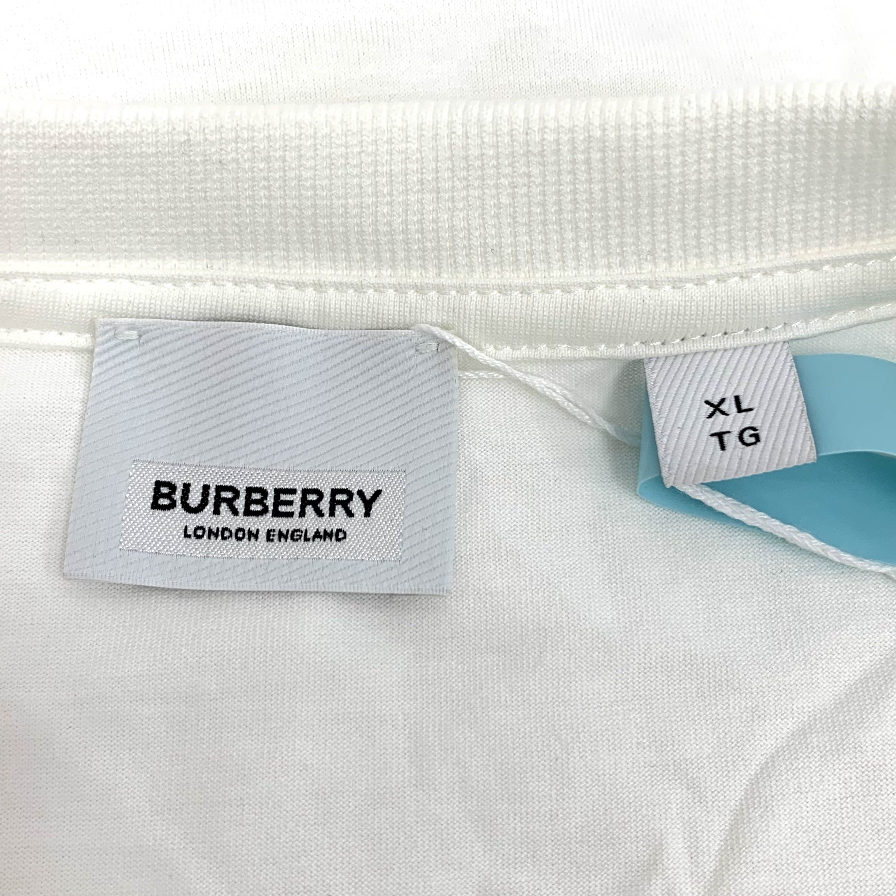 Burberry Burberry Logo Print Cotton Tee (XL) Size US XL / EU 56 / 4 - 6 Thumbnail